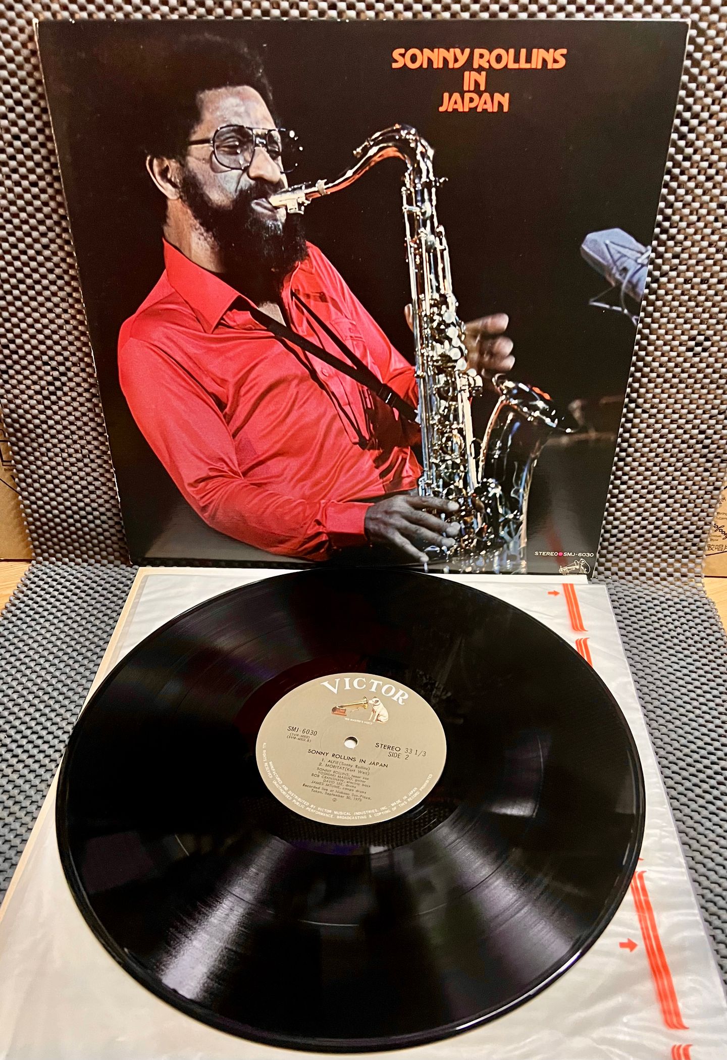 Sonny Rollins - Sonny Rollins In Japan [Vinyl LP - 1st Japan Press - 1973 - SMJ-6030 - NM/NM] Jazz | Victor (SMJ-6030) - 2