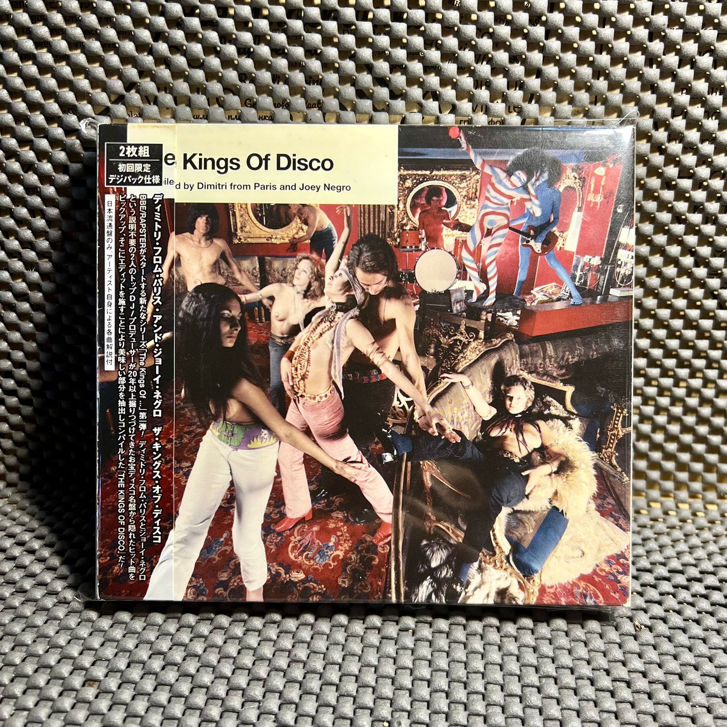 Dimitri From Paris & Joey Negro - The Kings Of Disco [CD - 1st Japan Ed. - 2004 - RR0037CDJ - Mint/NM with Obi & Insert] Disco | Rapster Records (RR0037CDJ) - main
