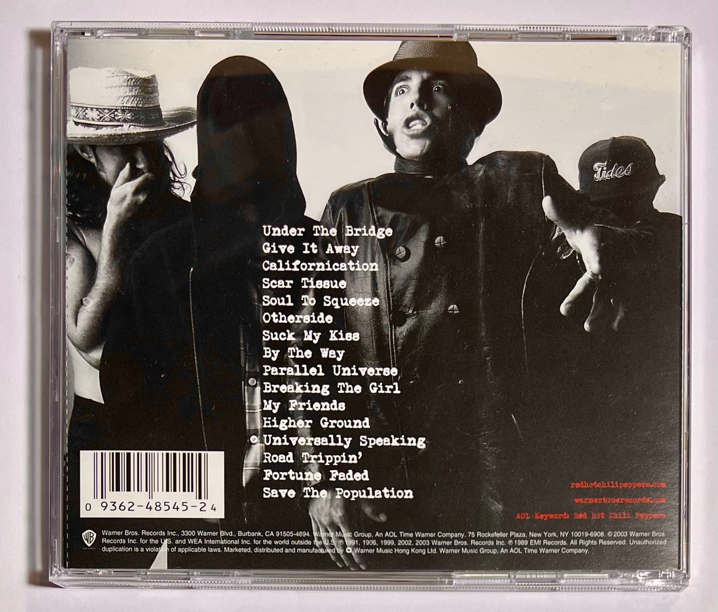 Red Hot Chili Peppers - Greatest Hits | Warner Bros. Records (48545-2) - 2