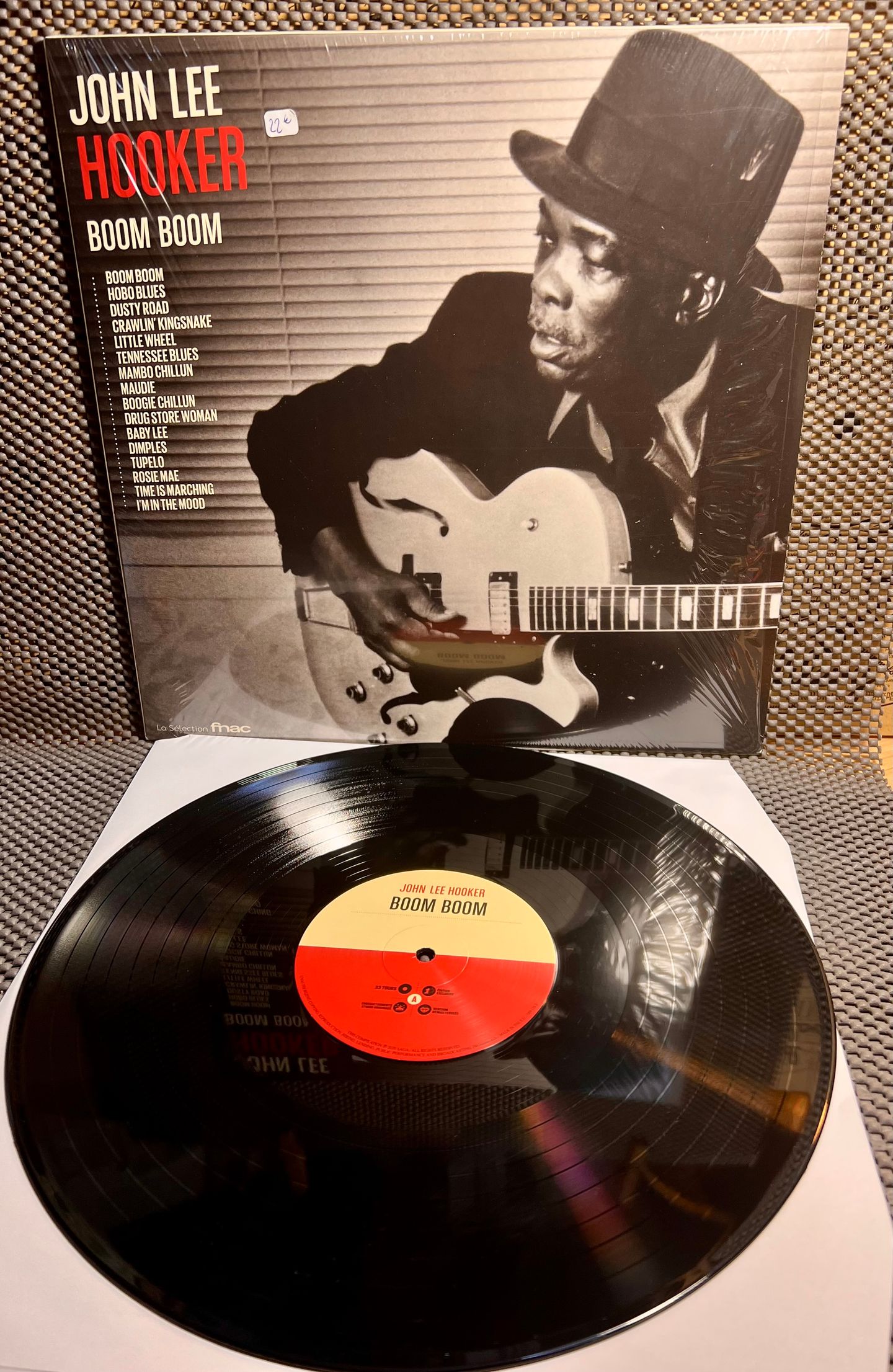 John Lee Hooker - Boom Boom [Vinyl LP - FR - 2020 - Remastered - Mint] Blues | Saga (089 116-2) - 2