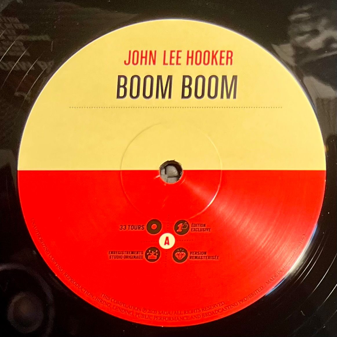 John Lee Hooker - Boom Boom [Vinyl LP - FR - 2020 - Remastered - Mint] Blues | Saga (089 116-2) - 4