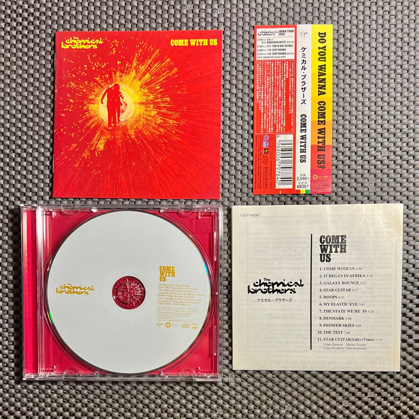 The Chemical Brothers - Come With Us [CD Japan OG 2002 Enhanced M/M] | Virgin (VJCP-68367) - 3