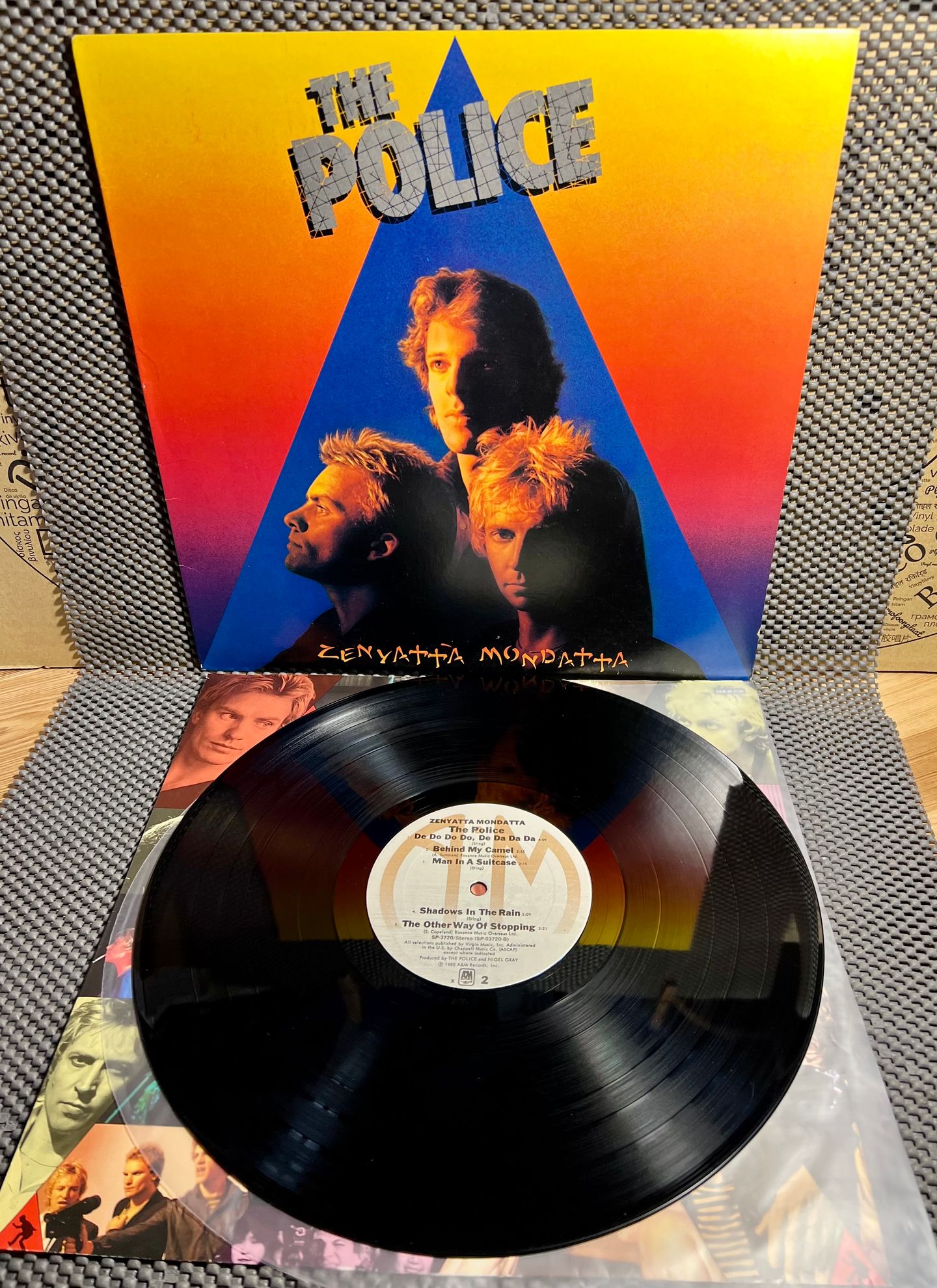 The Police - Zenyatta Mondatta [Vinyl LP - US Press - Reissue 1981 - A&M Records SP-3720 - NM/NM with OIS] Pop Rock | A&M Records (SP-3720) - 2