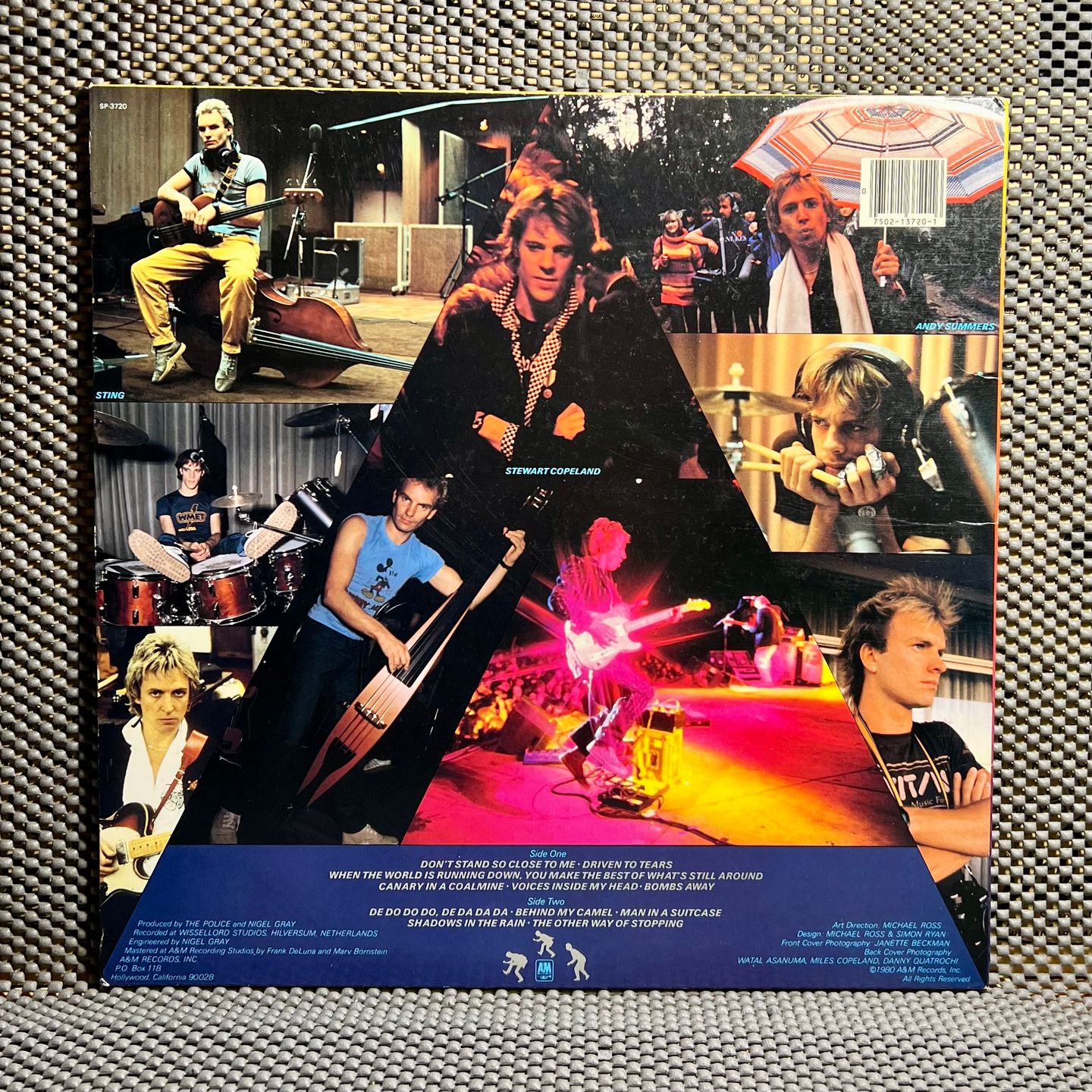 The Police - Zenyatta Mondatta [Vinyl LP - US Press - Reissue 1981 - A&M Records SP-3720 - NM/NM with OIS] Pop Rock | A&M Records (SP-3720) - 3