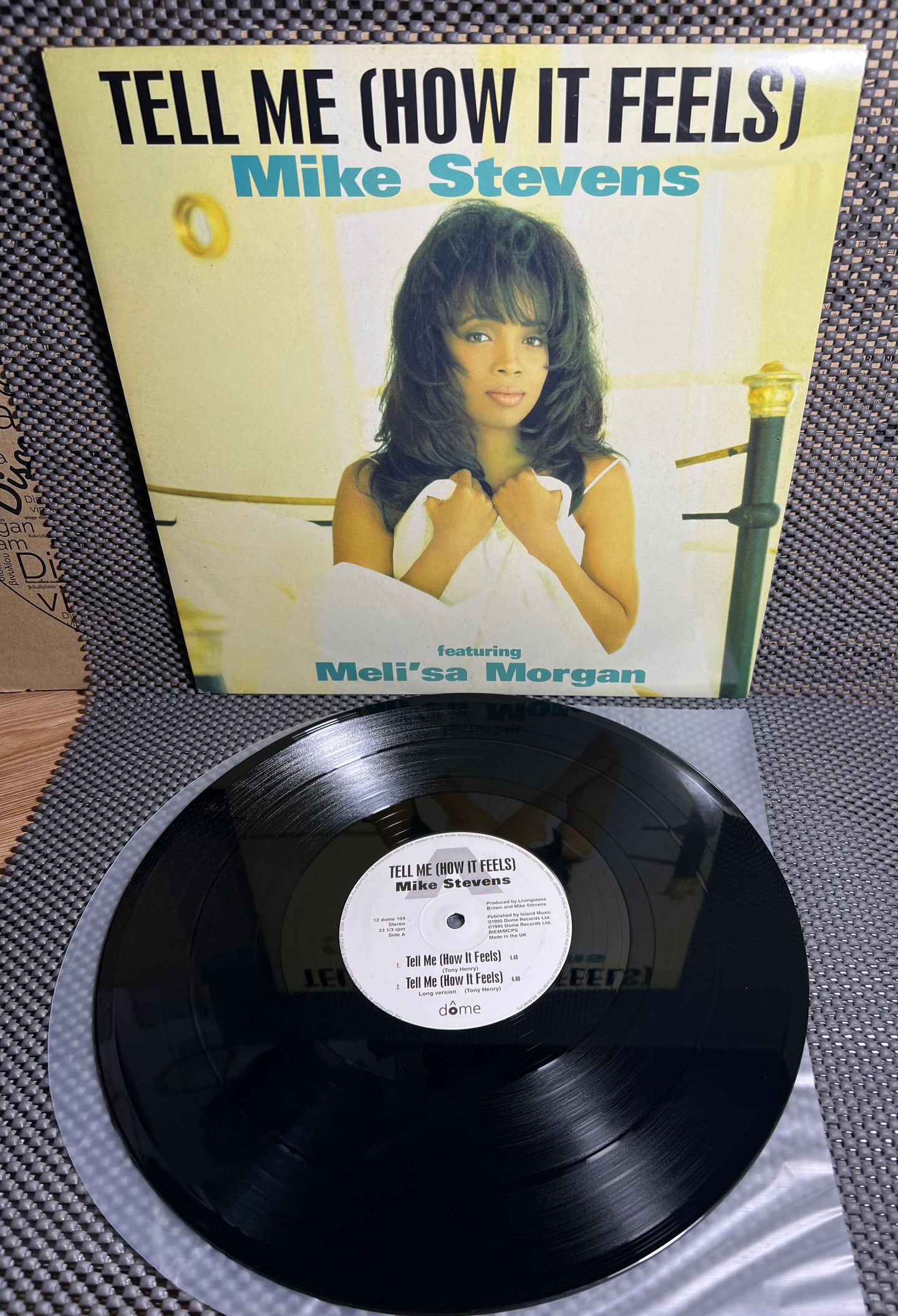 Mike Stevens Featuring Meli'sa Morgan - Tell Me (How It Feels) | Dome Records (12DOME 104)