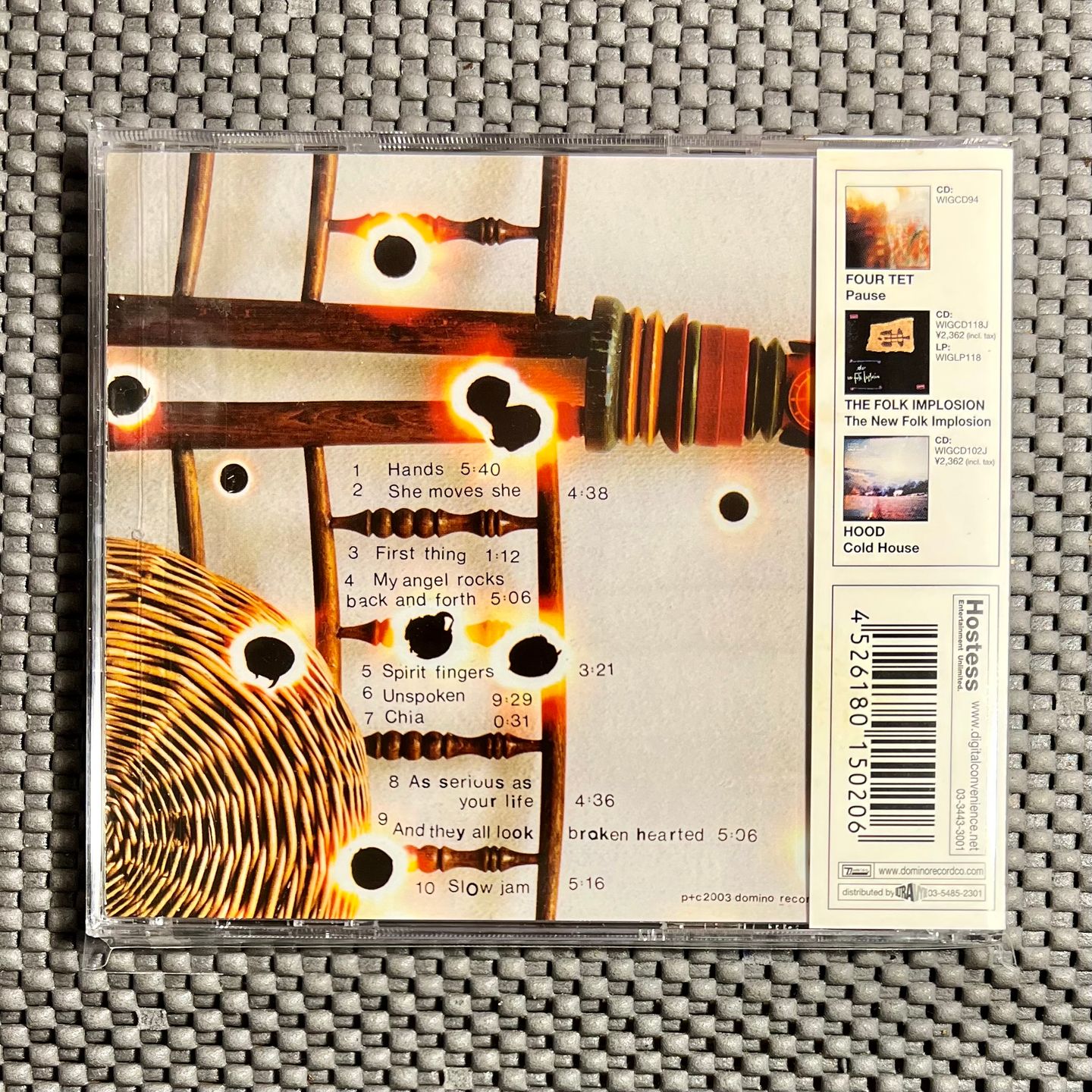 Four Tet - Rounds [ CD 1st Japan Press - 2003 -  Mint/Mint] | Domino (WIGCD126J) - 2