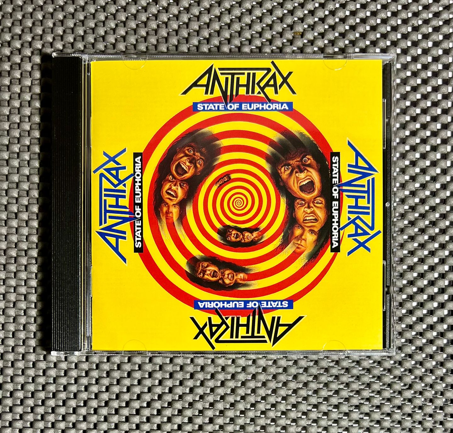 Anthrax - State Of Euphoria | Island Records (IMCD 187) - main