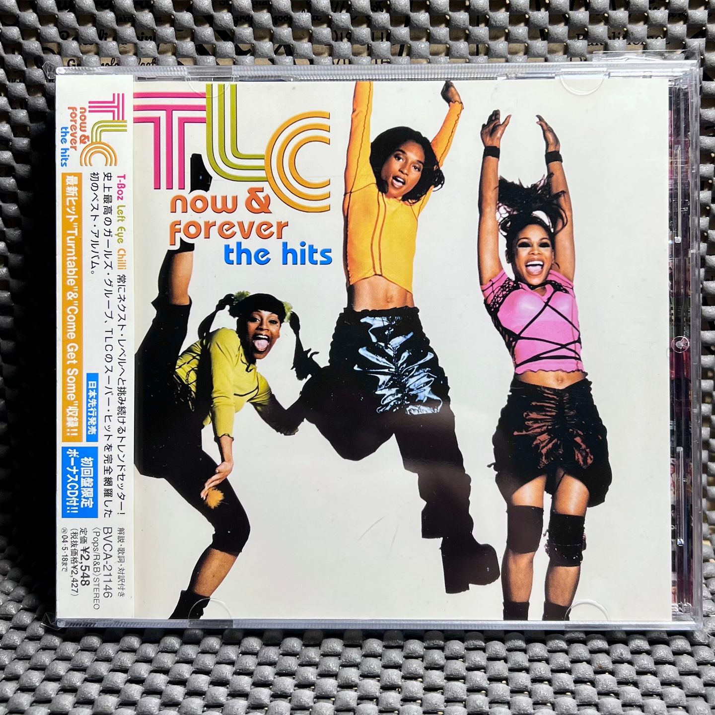 TLC - Now & Forever - The Hits [2 x CD - 1st Japan Ed. - 2003 - BVCA-21146 - EX/Mint] RnB | BMG (BVCA-21146) - main