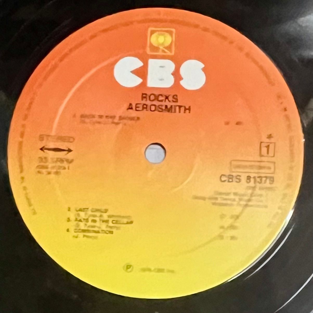 Aerosmith - Rocks [Vinyl LP - 1st EU Press - 1976 - CBS 81379 - VG+/G+] Hard Rock | CBS (CBS 81379) - 4