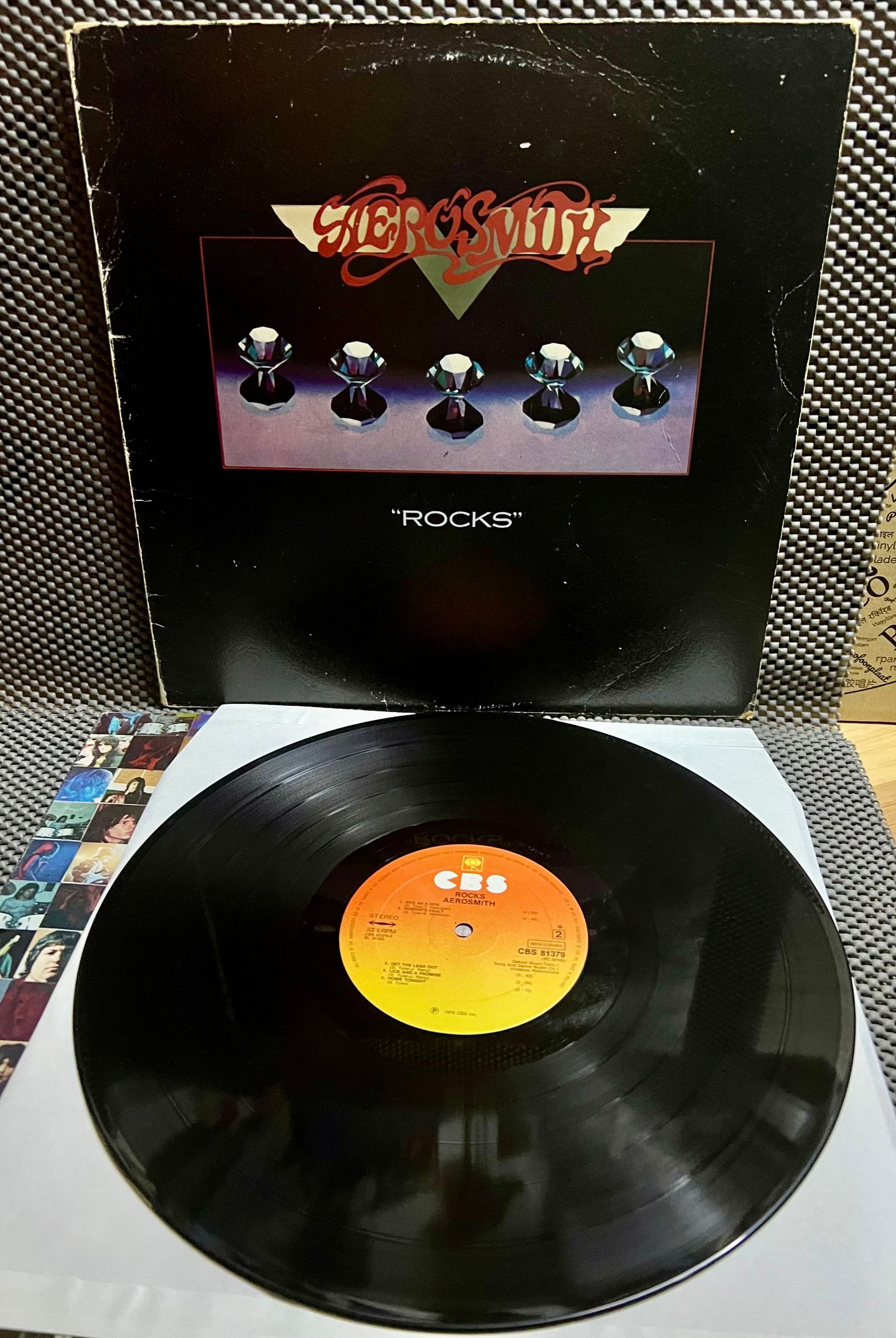 Aerosmith - Rocks [Vinyl LP - 1st EU Press - 1976 - CBS 81379 - VG+/G+] Hard Rock | CBS (CBS 81379) - 2