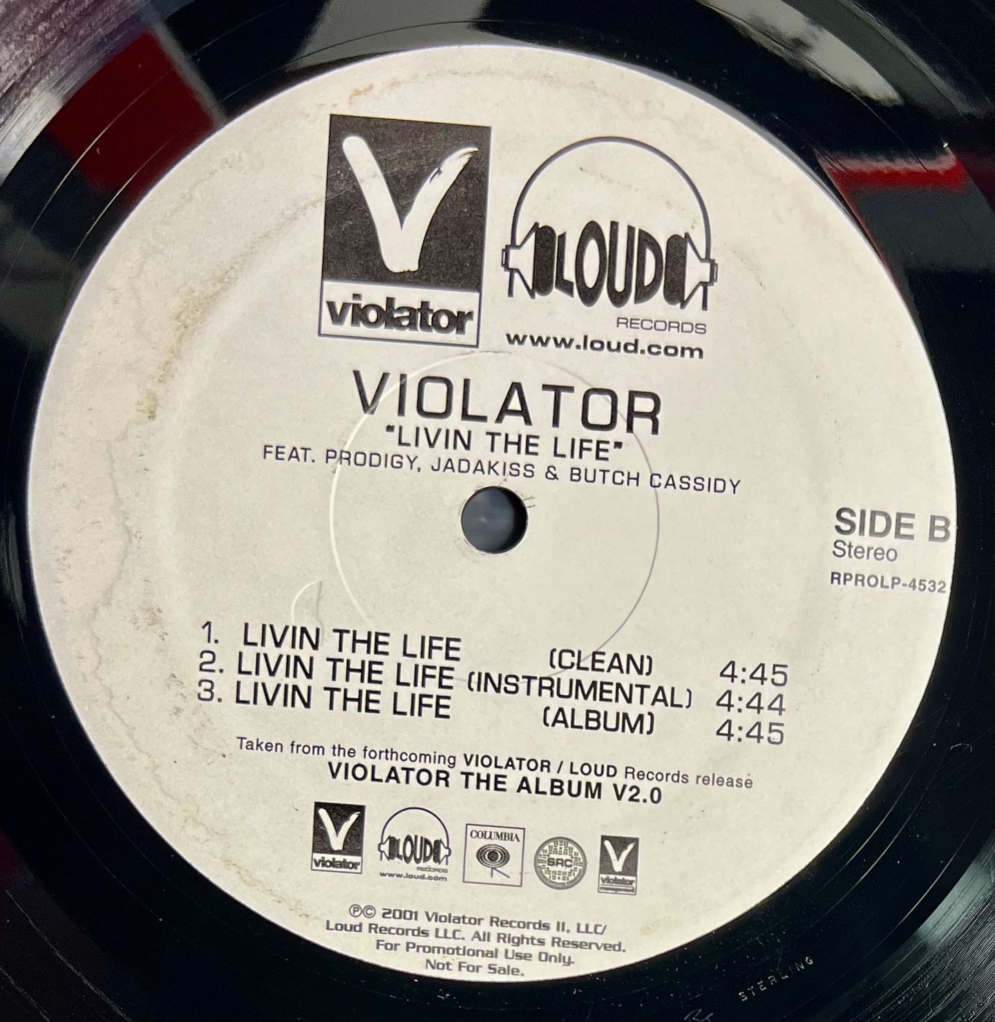 Violator - Next Generation / Livin The Life | Violator Records (RPROLP 4532) - 4 Violator - Next Generation / Livin The Life | Violator Records (RPROLP 4532) - 4