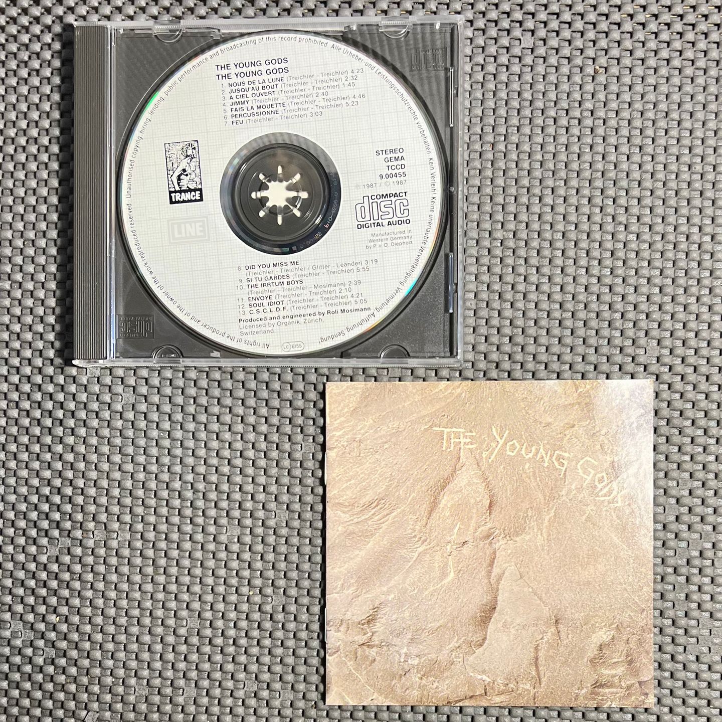 The Young Gods - The Young Gods [CD - Germany 1990 - NM/NM] Industrial | Trance Records (TCCD 9.00455 O) - 3