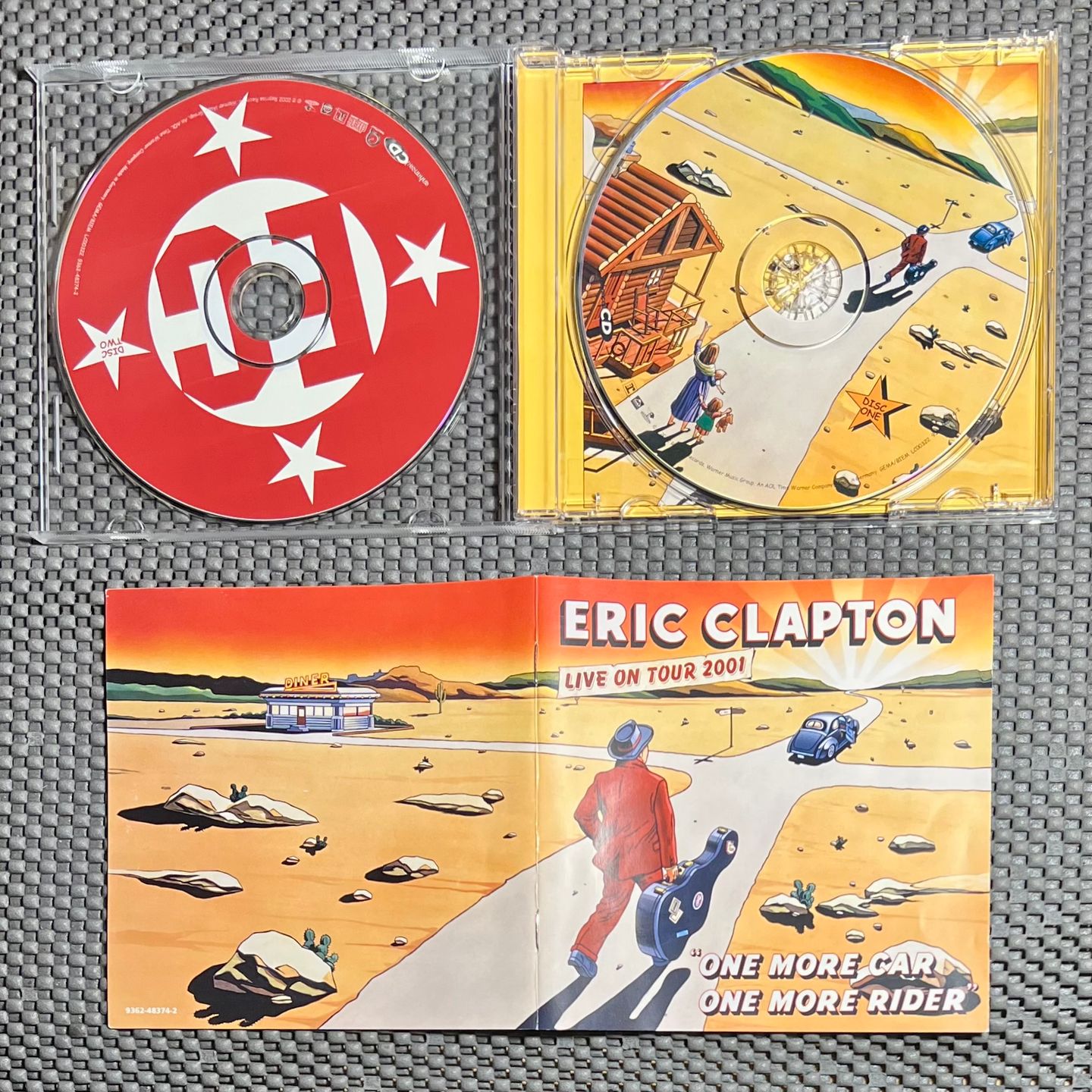 Eric Clapton - One More Car, One More Rider (Live On Tour 2001) [2x CD - 1st Press - EU - 2002 - NM / Mint] Blues Rock | Reprise Records (9362-48374-2) - 3