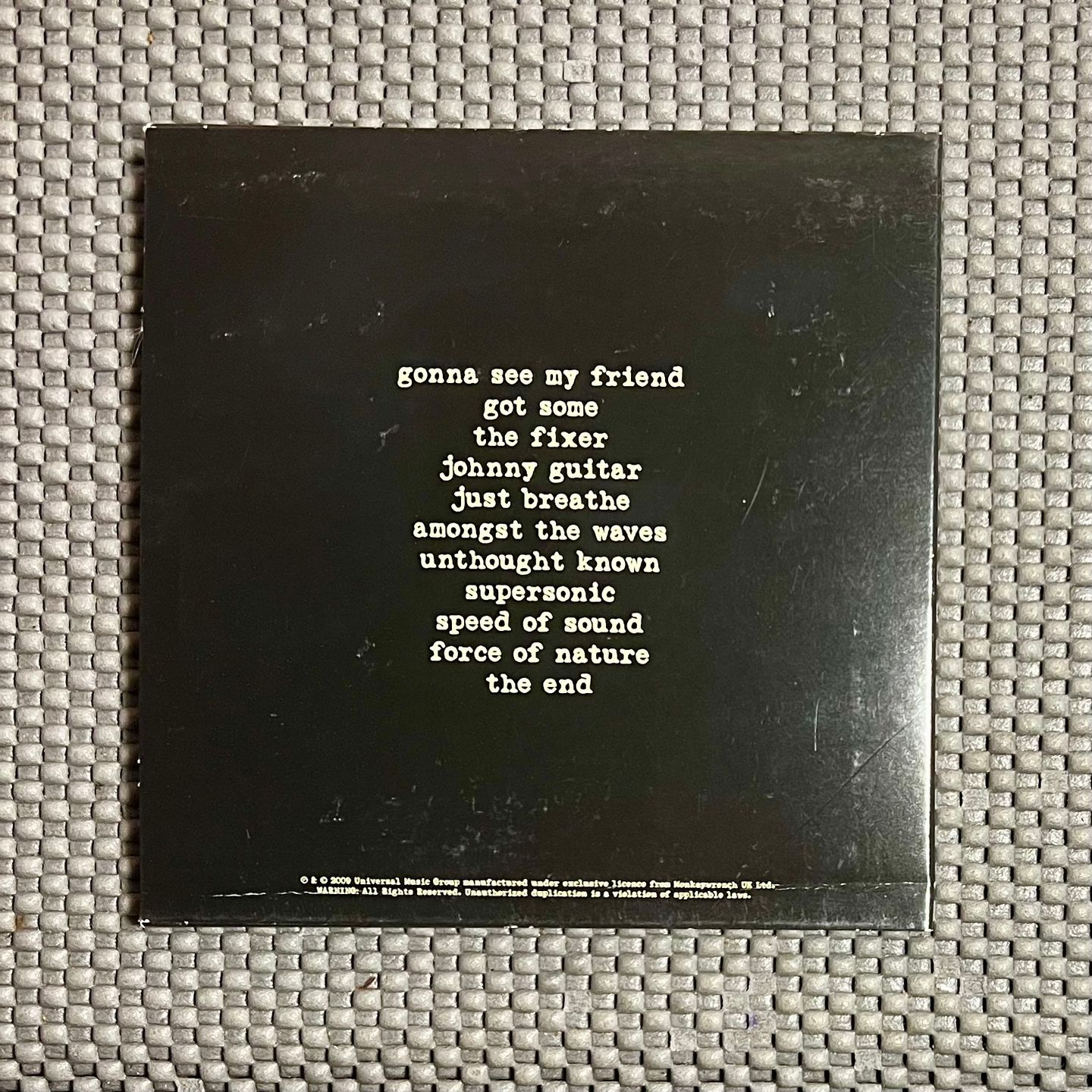 Pearl Jam - Backspacer [CD - 1st UK Press - 2009 - NM / NM] | Monkeywrench Records (2716316) - 2