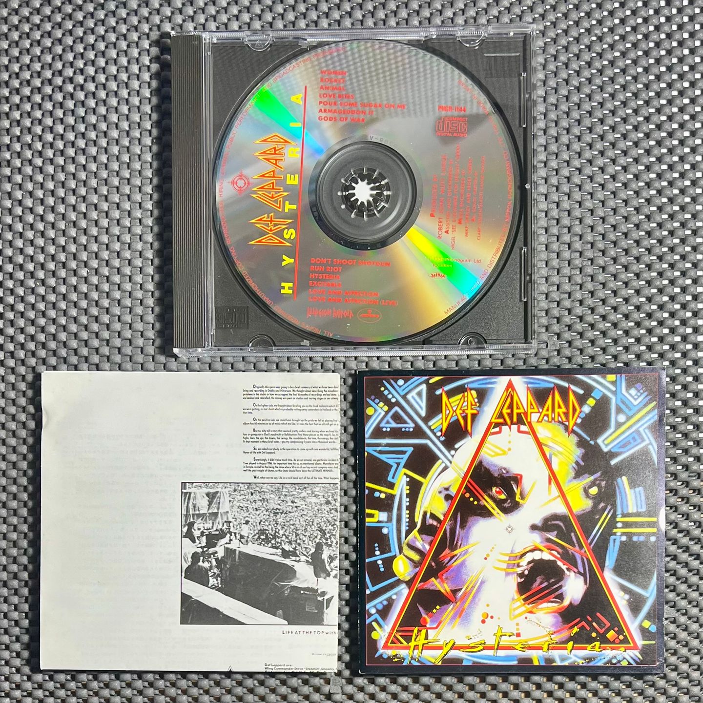 Def Leppard - Hysteria | Mercury (PHCR-1144) - 3