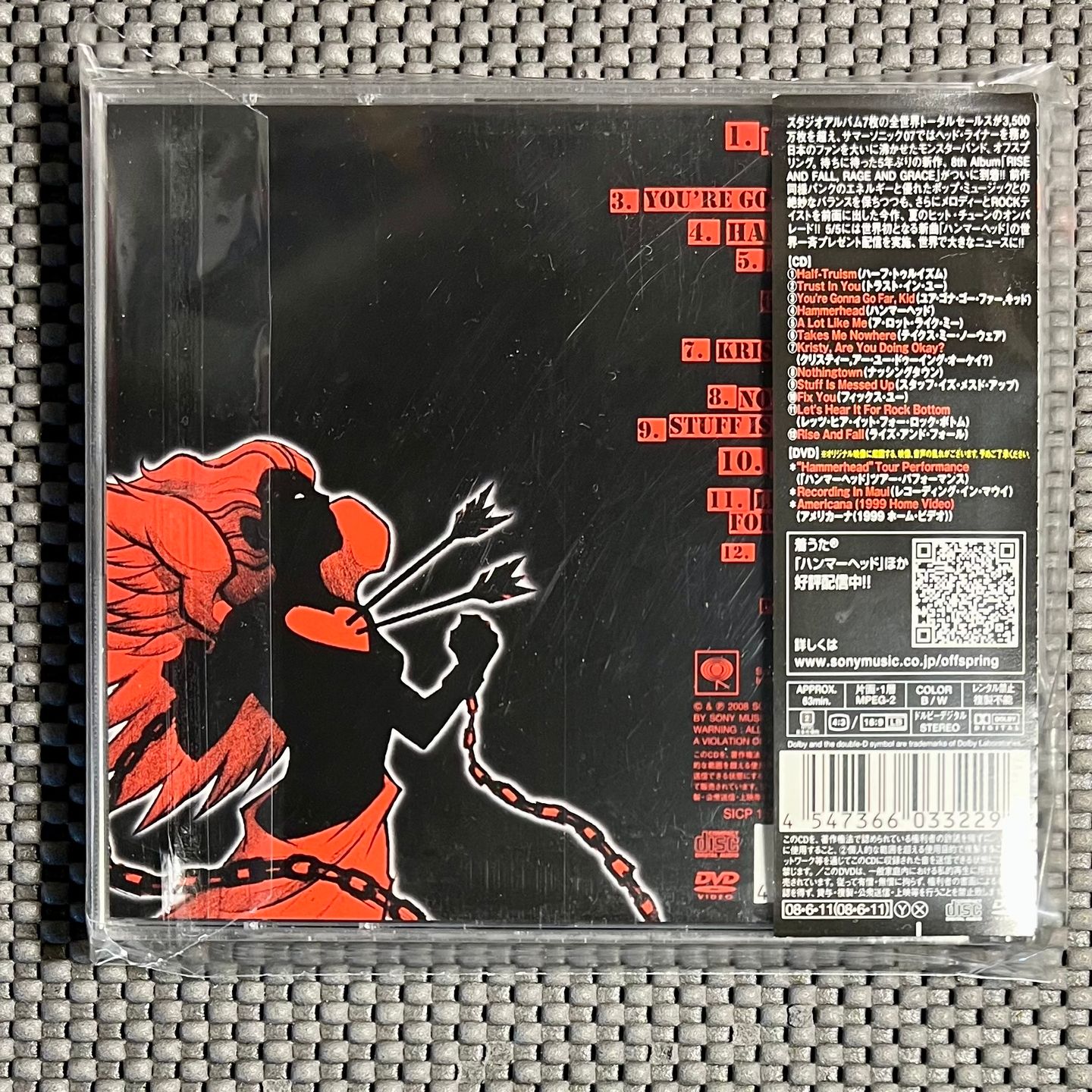 The Offspring - Rise And Fall, Rage And Grace [2x CD - 1st Japan Press - 2008 - Mint / NM] Alt Rock Punk | Sony Records Int'l (SICP 1578~9) - 2