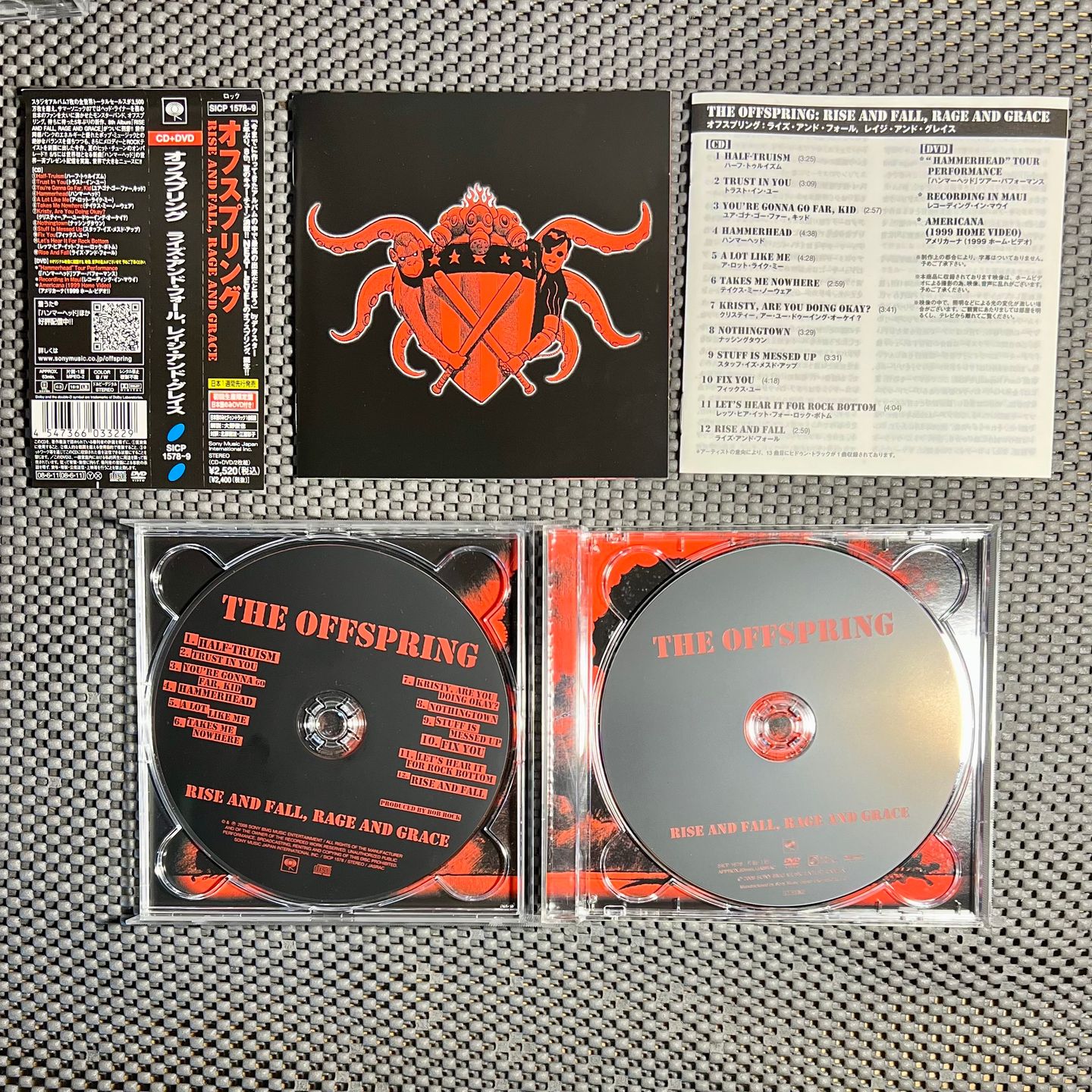 The Offspring - Rise And Fall, Rage And Grace [2x CD - 1st Japan Press - 2008 - Mint / NM] Alt Rock Punk | Sony Records Int'l (SICP 1578~9) - 3