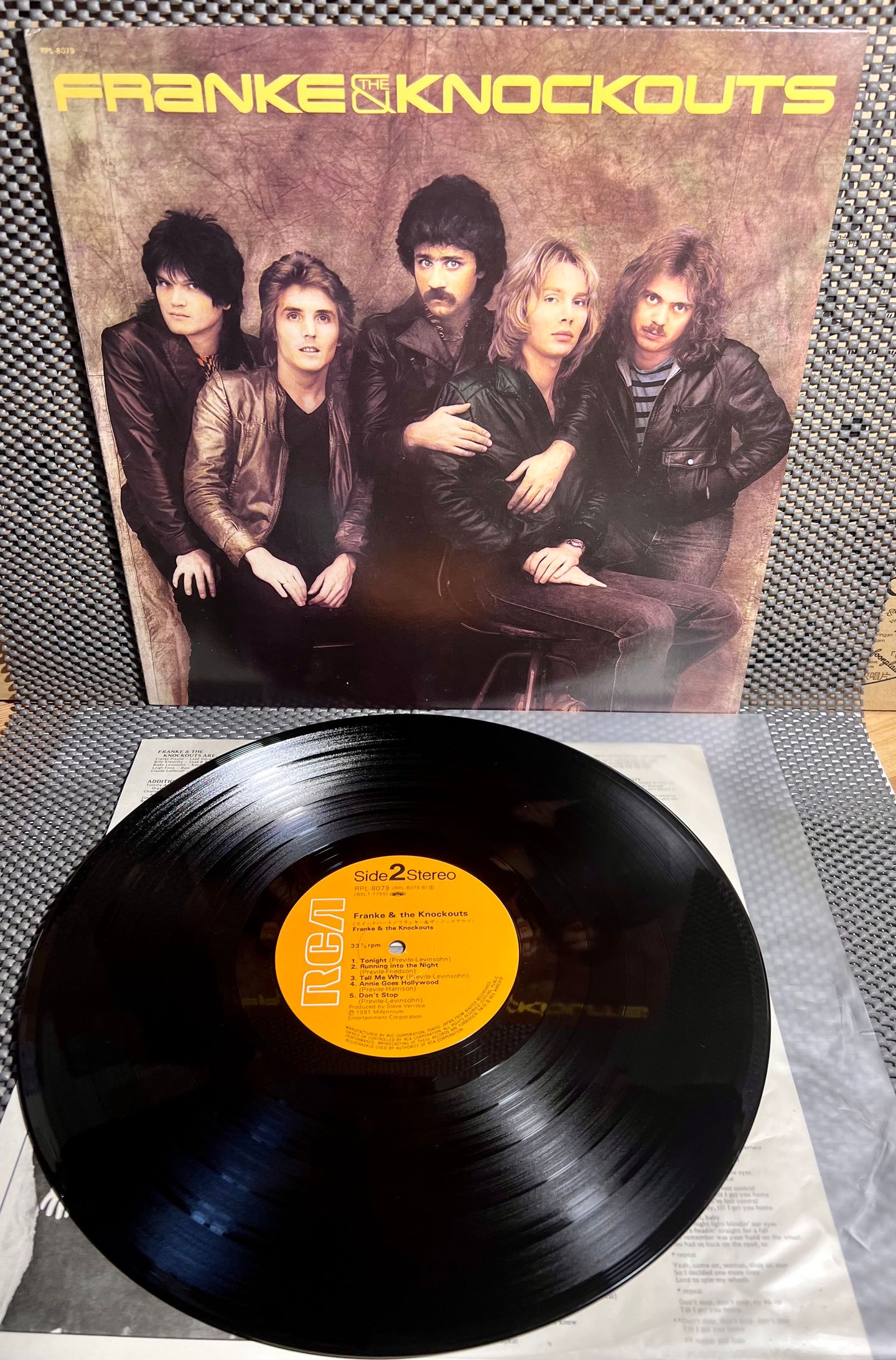 Franke & The Knockouts - Franke & The Knockouts [LP OG JP 1981 NM/NM] | RCA (RPL-8079) - 2