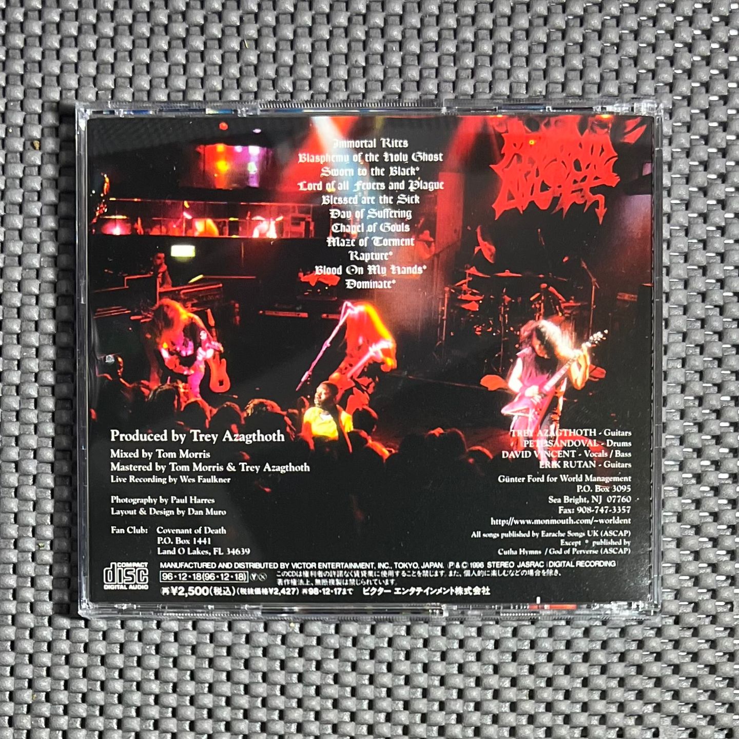 Morbid Angel - Entangled In Chaos | Victor (VICP-5811) - 2