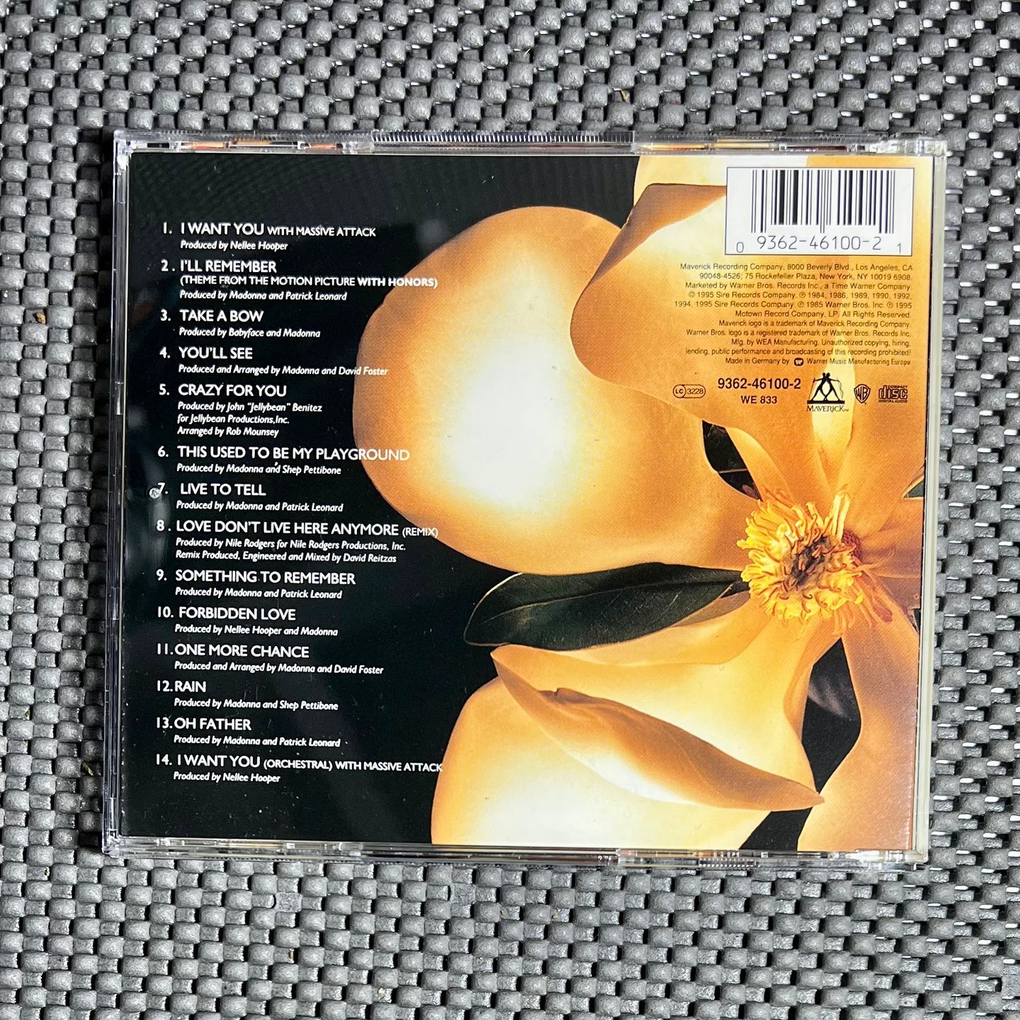 Madonna - Something To Remember | Maverick (9362-46100-2) - 2