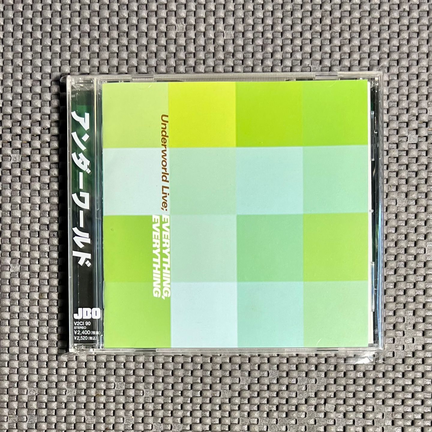Underworld - Everything, Everything (Underworld Live) [CD - 1st Japan Ed. - 2000 - JBO V2CI 90 - Mint with Obi & Insert] House | JBO (V2CI 90) - main