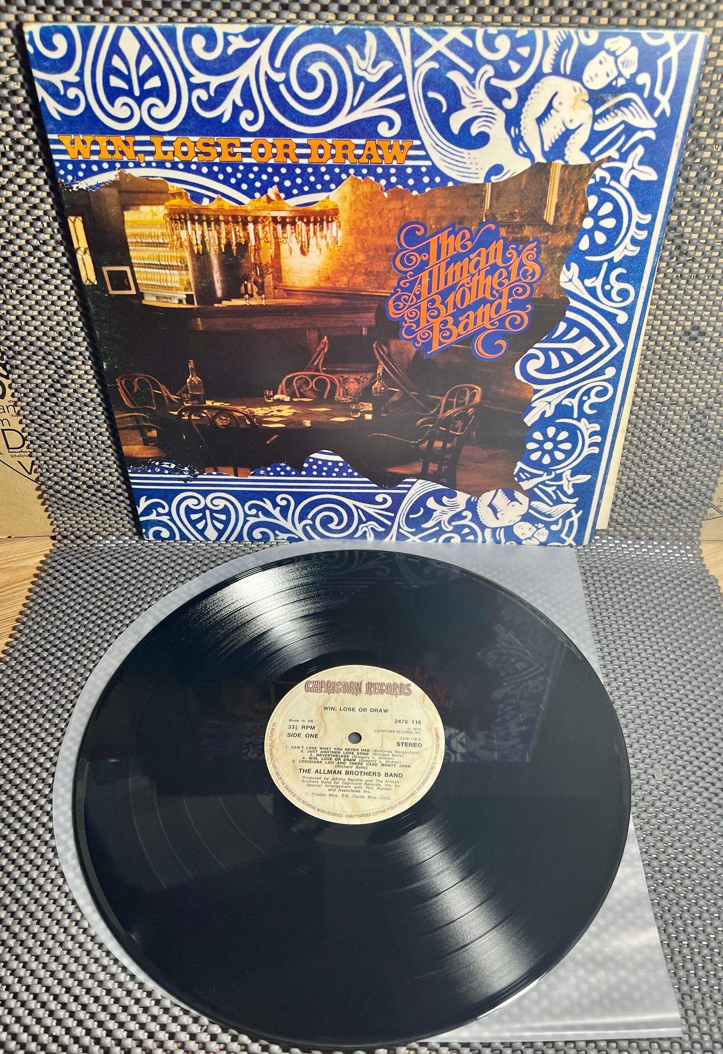 The Allman Brothers Band - Win, Lose Or Draw | Capricorn Records (2476 116) - 2
