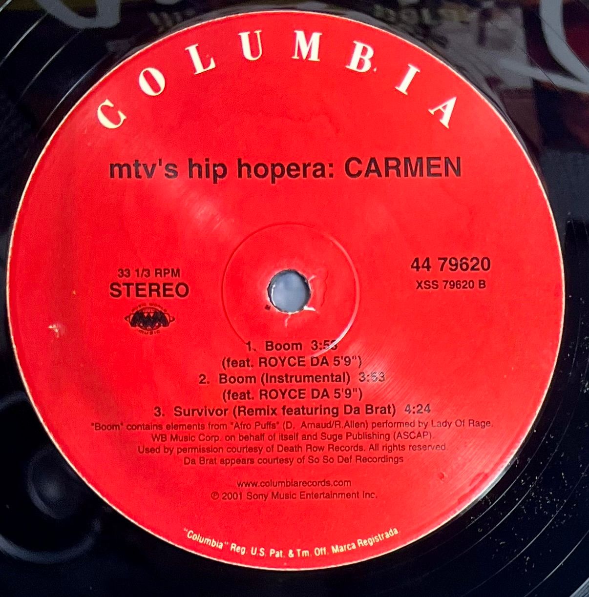 Various - MTV's Hip Hopera: Carmen | Columbia (44 79620) - 5
