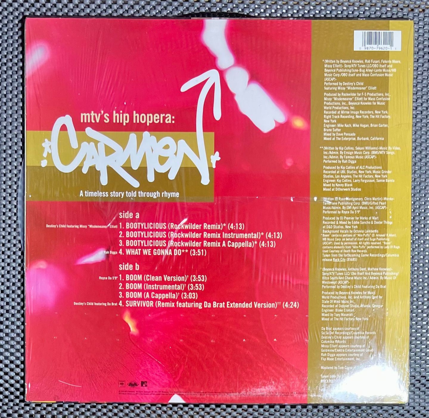 Various - MTV's Hip Hopera: Carmen | Columbia (44 79620) - 3