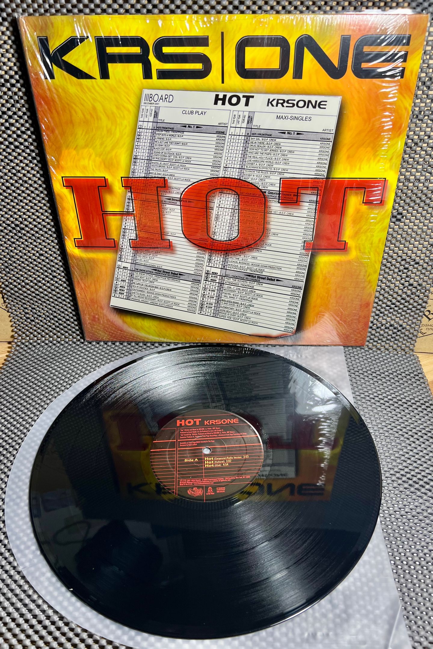 KRS-One - Hot | Koch Records (KOC-SI-8242) - main