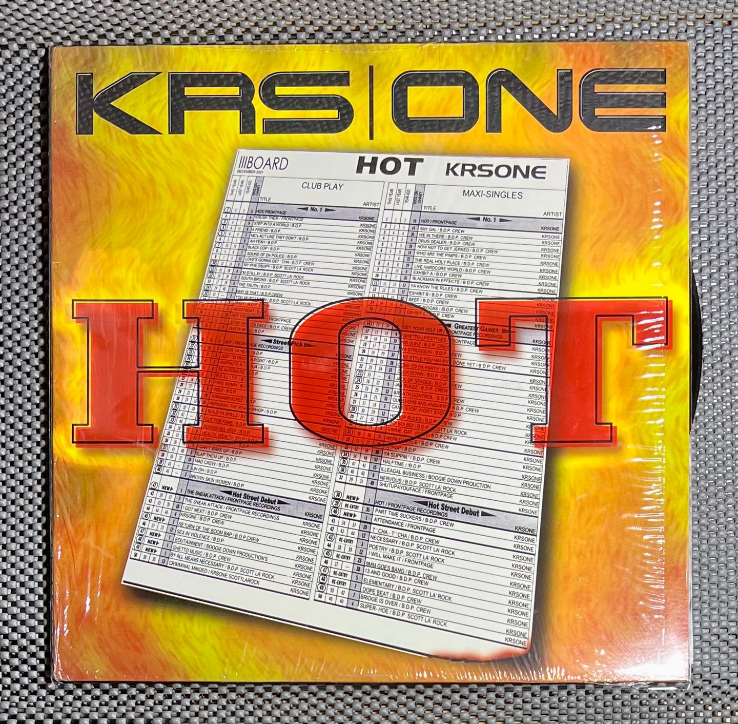 KRS-One - Hot | Koch Records (KOC-SI-8242) - 2