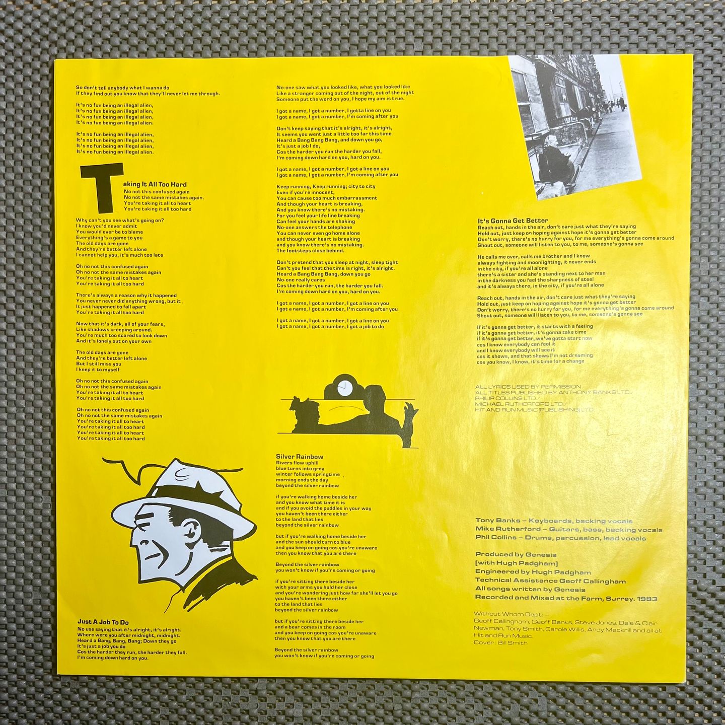 Genesis - Genesis [Vinyl LP - 1st German Press - 1983 - Vertigo 814 287-1 - NM/NM with OIS] Prog Rock | Vertigo (814 287-1) - 6