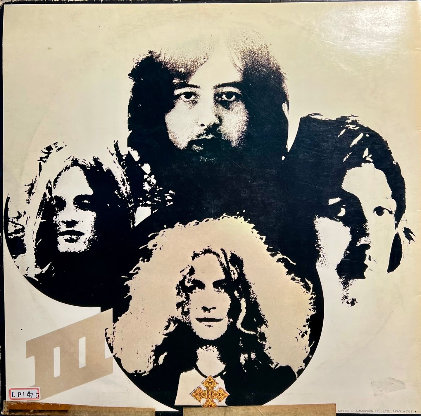 Led Zeppelin - Led Zeppelin III [LP - 1st Japan Press - 1970 - VG/VG+] | Atlantic (MT-2043) - 6