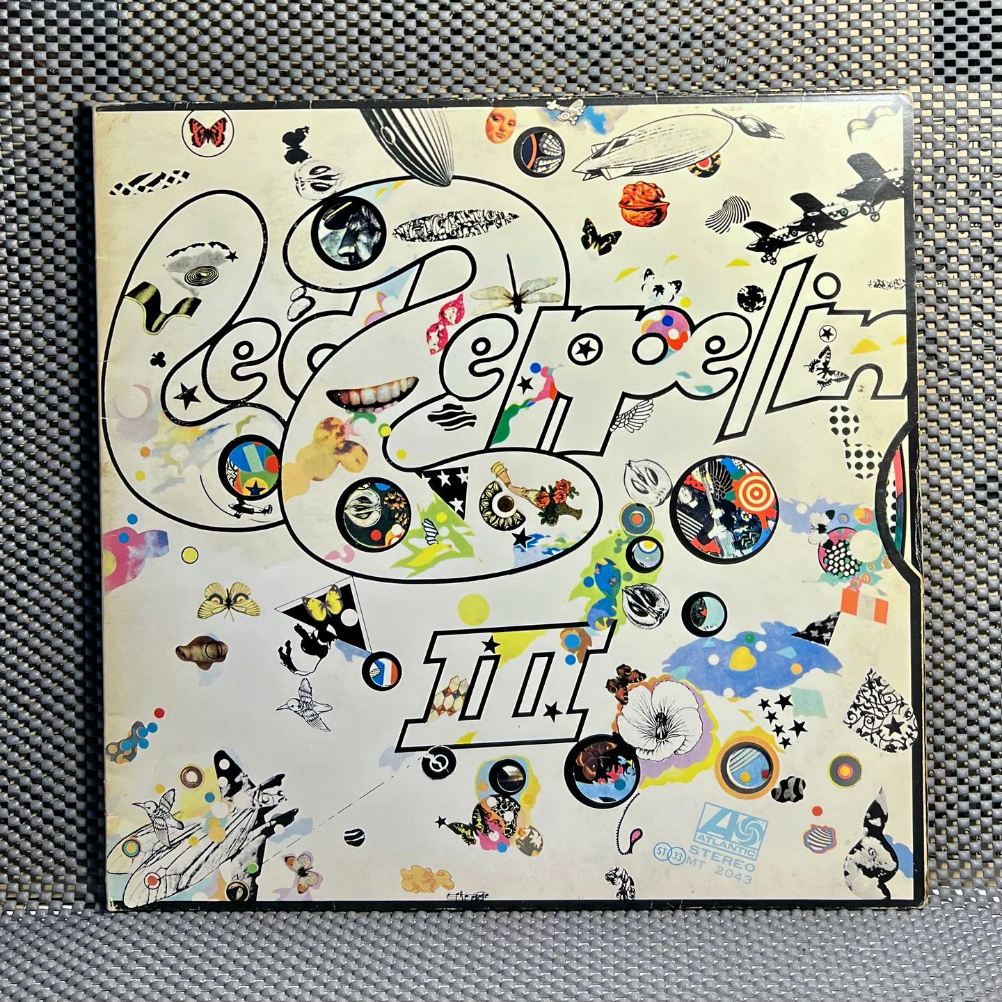 Led Zeppelin - Led Zeppelin III [LP - 1st Japan Press - 1970 - VG/VG+] | Atlantic (MT-2043)