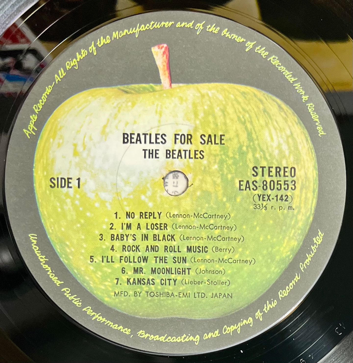 The Beatles - Beatles For Sale | Apple Records (EAS-80553) - 5