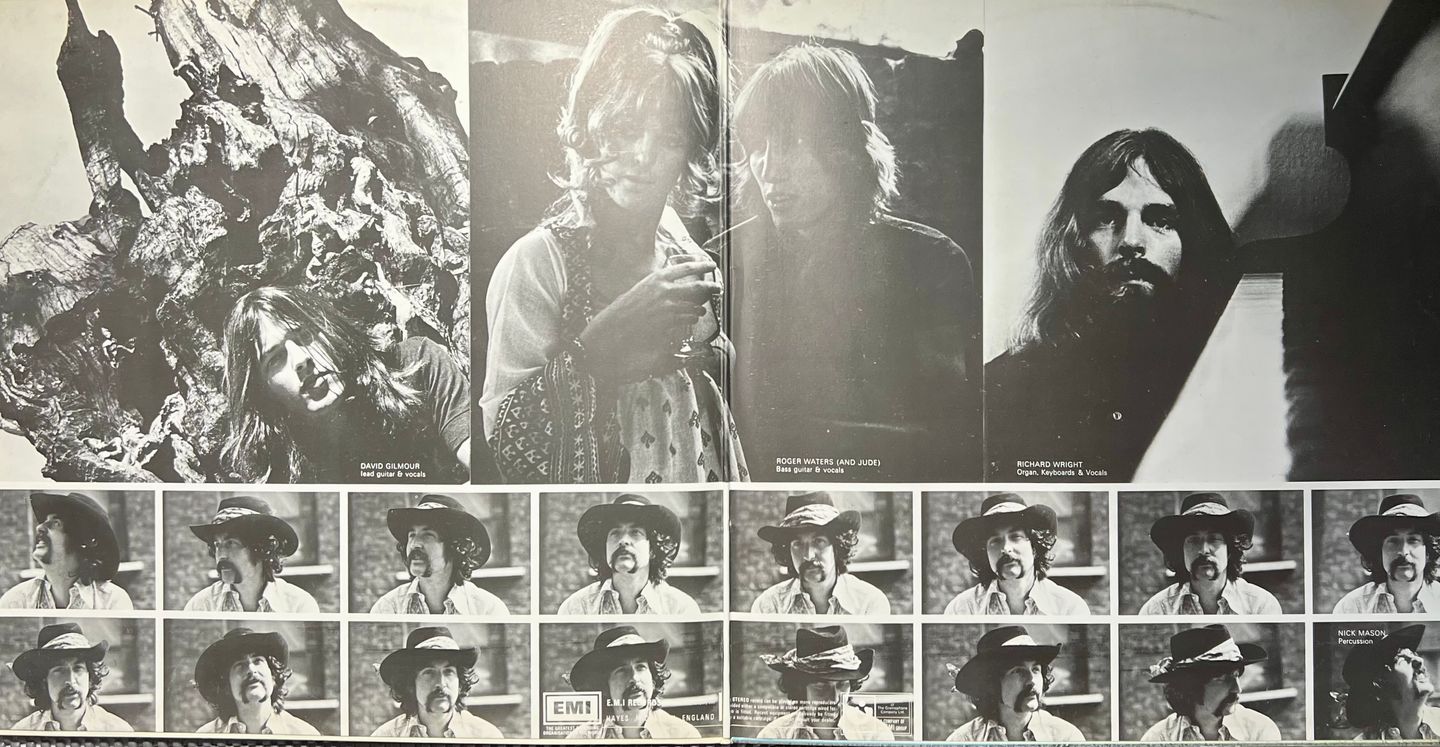 Pink Floyd - Ummagumma [LP Rei DE 1971 EX/EX] | Harvest (1 C 188-04 222/23) - 8