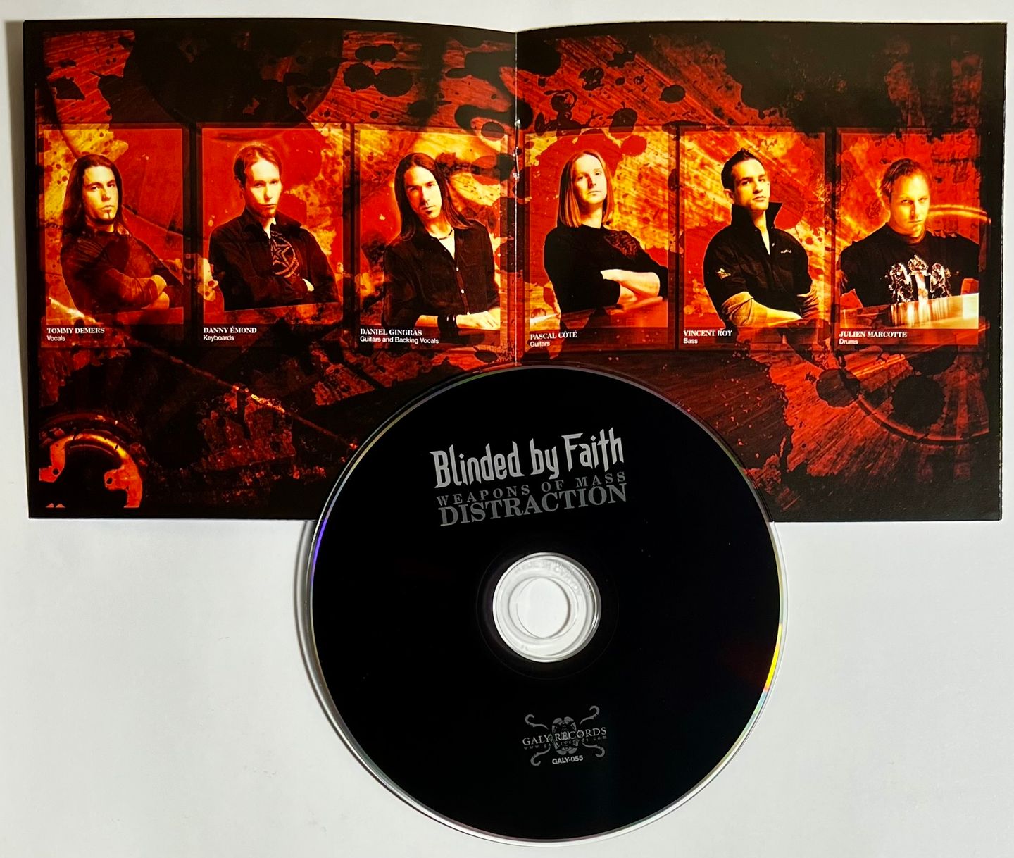 Blinded By Faith - Weapons Of Mass Distraction | Galy Records (GALY-055) - 3