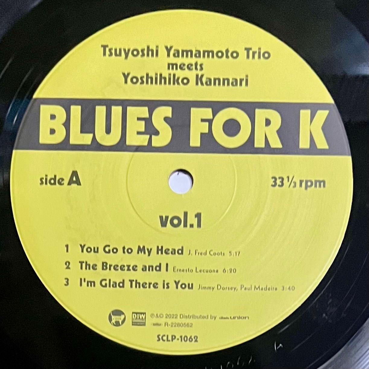 Tsuyoshi Yamamoto Trio - Blues For K Vol.1 [Vinyl LP - 1st Japan Press - 2022 - SCLP-1062 - Mint & Sealed] Jazz | Somethin' Cool (SCLP-1062) - 4