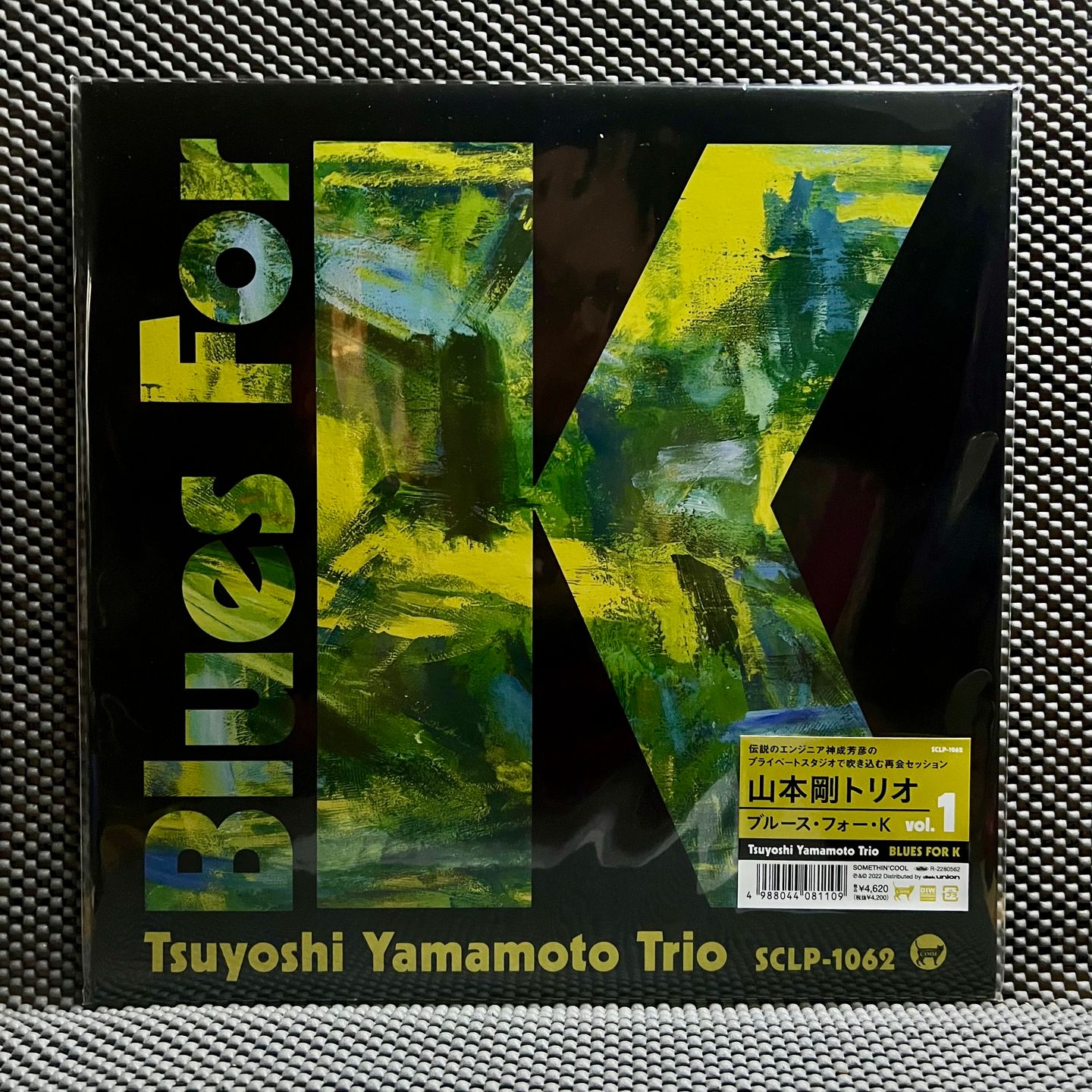 Tsuyoshi Yamamoto Trio - Blues For K Vol.1 [Vinyl LP - 1st Japan Press - 2022 - SCLP-1062 - Mint & Sealed] Jazz | Somethin' Cool (SCLP-1062) - main