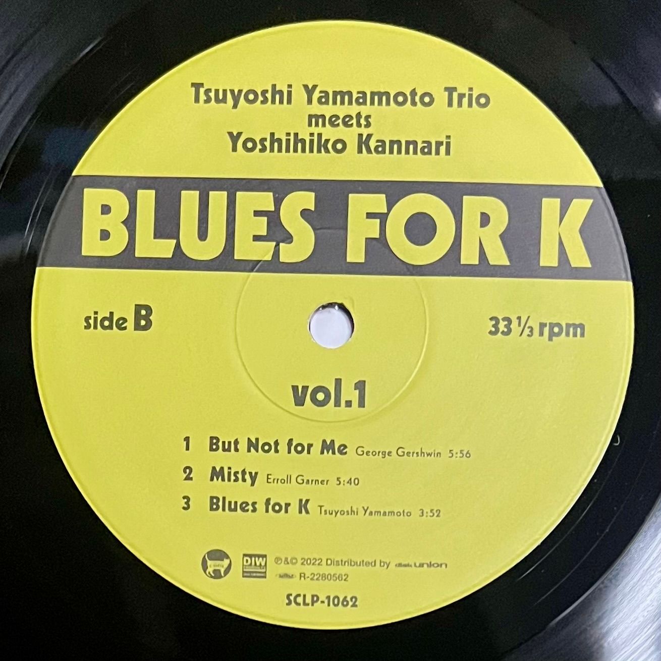 Tsuyoshi Yamamoto Trio - Blues For K Vol.1 [Vinyl LP - 1st Japan Press - 2022 - SCLP-1062 - Mint & Sealed] Jazz | Somethin' Cool (SCLP-1062) - 5