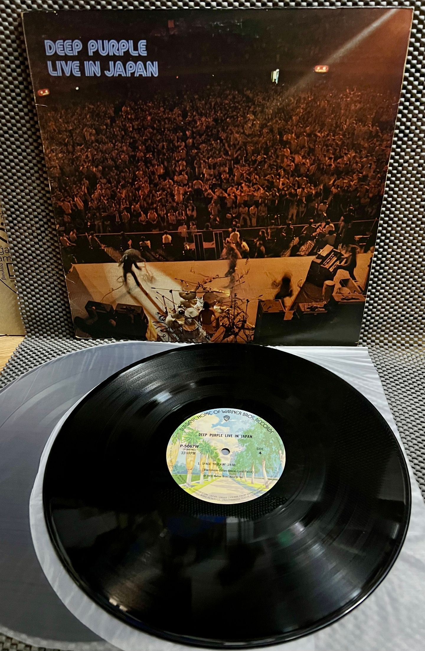 Deep Purple - Live In Japan [Vinyl LP - Japan Press - 1974 - P-5066~7W - VG+/VG+] | Warner Bros. Records (P-5066~7W) - 2