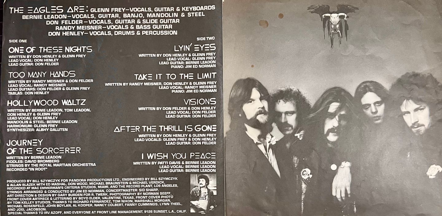 Eagles - One Of These Nights [Vinyl LP - 1st Japan Press - 1975 - VG+/EX] Rock | Asylum Records (P-10033Y) - 6