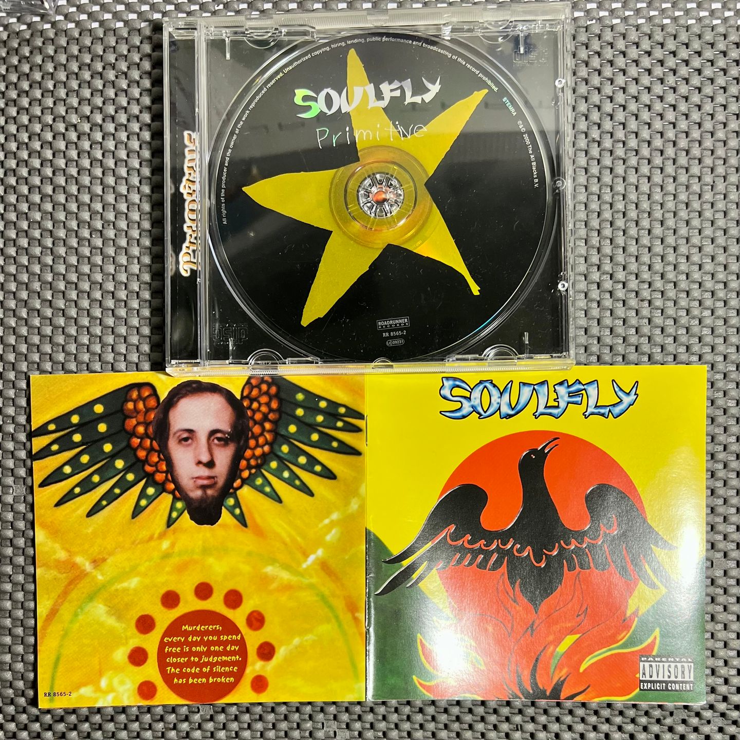 Soulfly - Primitive [CD - 1st EU Press - 2000 - Mint/Mint] | Roadrunner Records (RR 8565-2) - 3