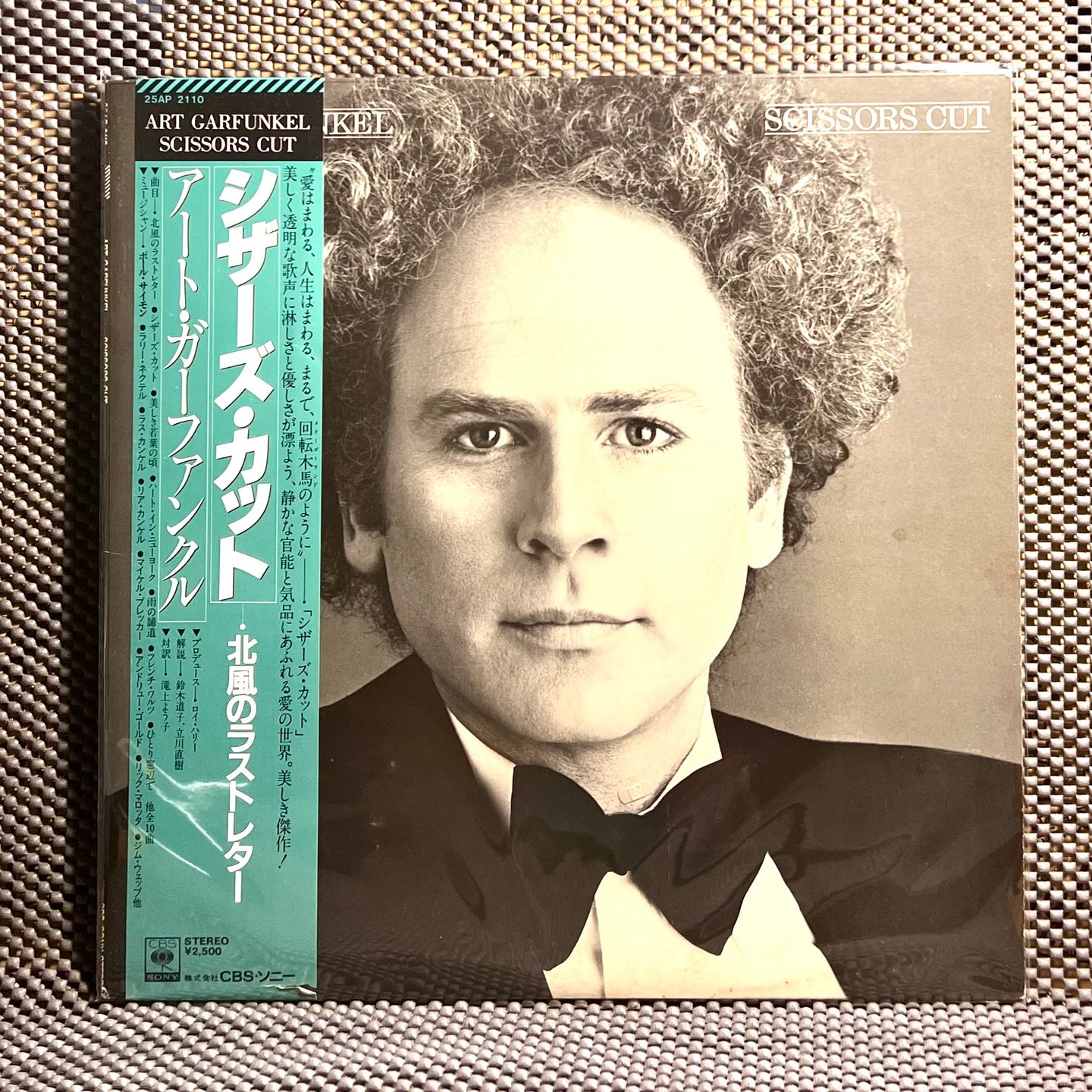 Art Garfunkel - Scissors Cut [Vinyl LP - 1st Japan Press - 1981 - NM/NM] Folk Rock | CBS/Sony (25AP 2110)