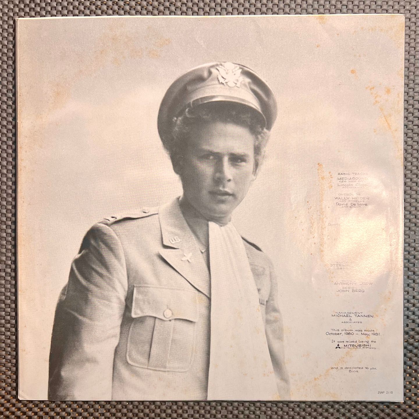 Art Garfunkel - Scissors Cut [Vinyl LP - 1st Japan Press - 1981 - NM/NM] Folk Rock | CBS/Sony (25AP 2110) - 7