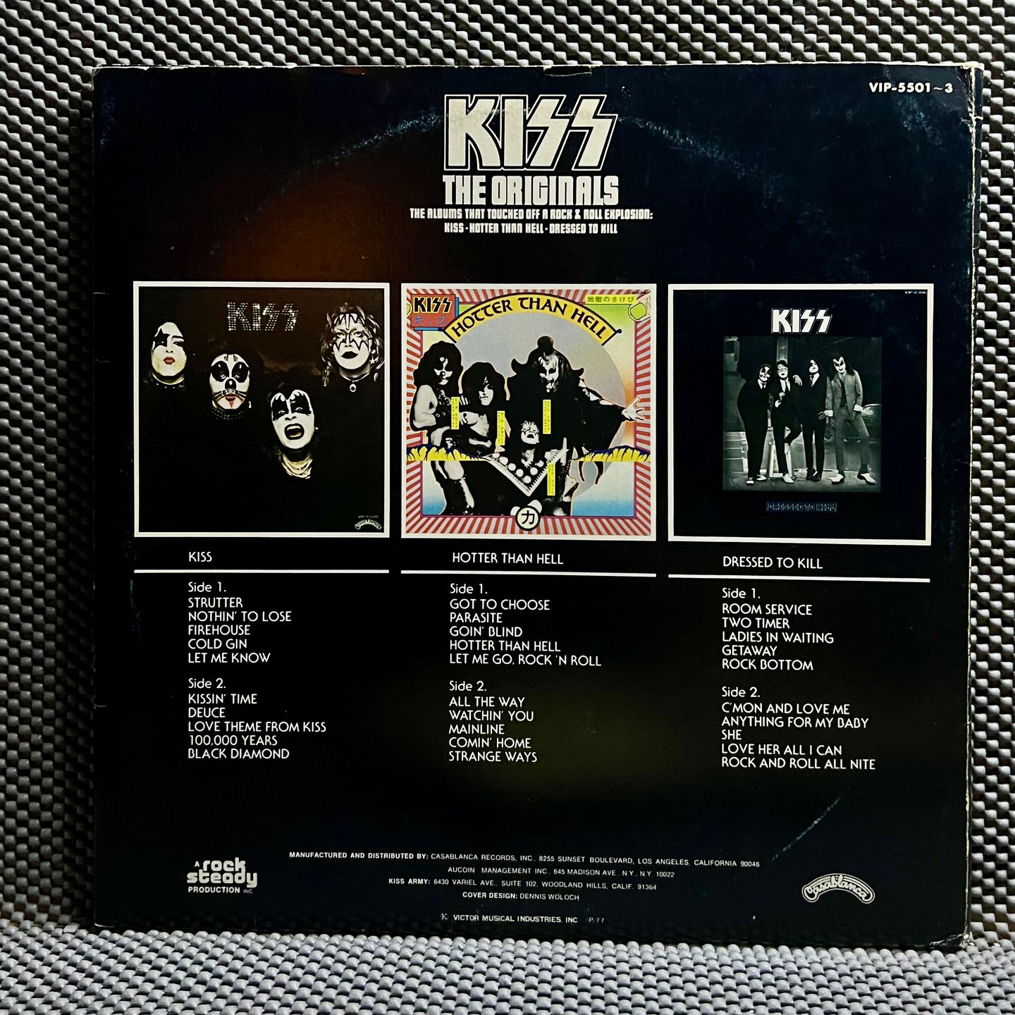 Kiss - The Originals [Vinyl 3xLP - 1st Japan Press - 1977 - VIP-5501-3 ] Hard Rock | Casablanca (VIP-5501-3) - 2