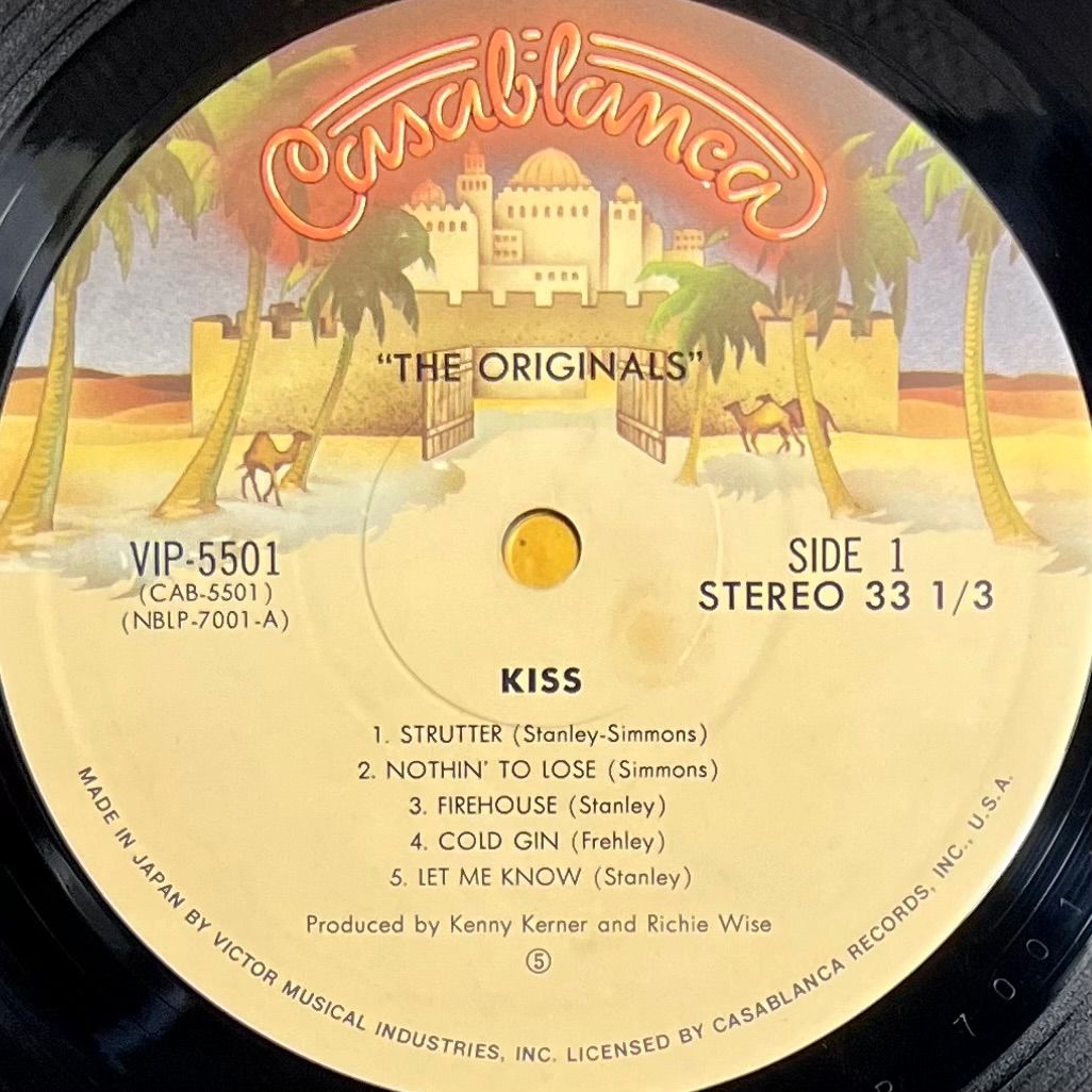 Kiss - The Originals [Vinyl 3xLP - 1st Japan Press - 1977 - VIP-5501-3 ] Hard Rock | Casablanca (VIP-5501-3) - 5