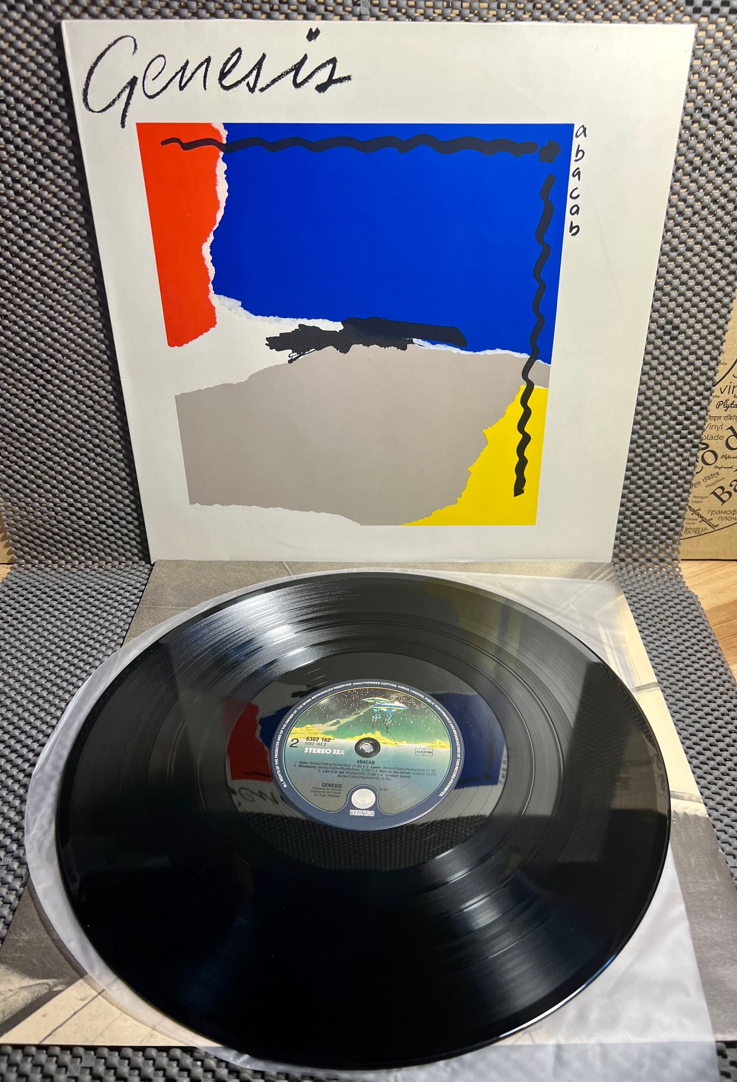 Genesis - Abacab [Vinyl LP - 1st NL Press - 1981 - Vertigo 6302 162 - NM/NM with OIS] Prog Rock | Vertigo (6302 162) - 2