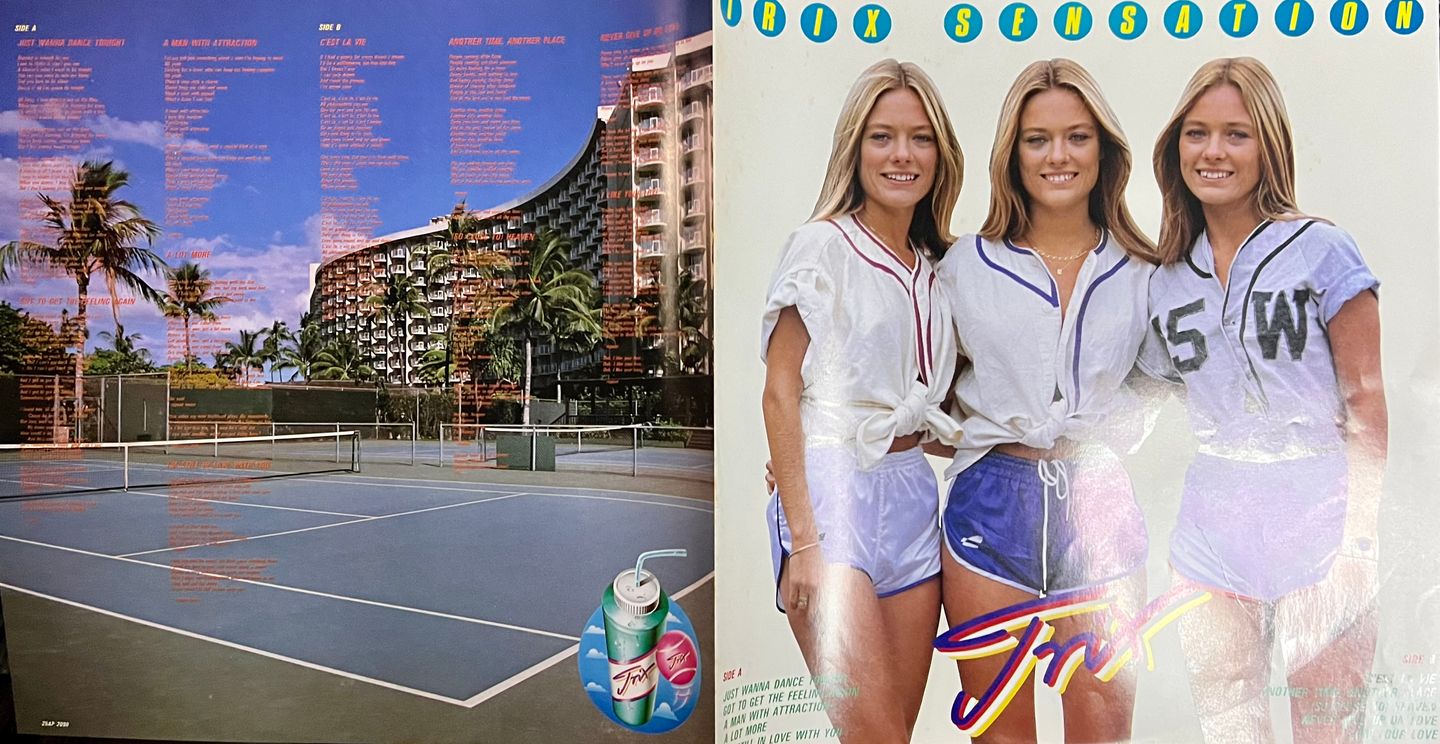 Trix - Sensation [Vinyl LP - 1st Japan Press - 1981 - 25AP 2090 - Mint/NM] Pop | CBS/Sony (25AP 2090) - 7