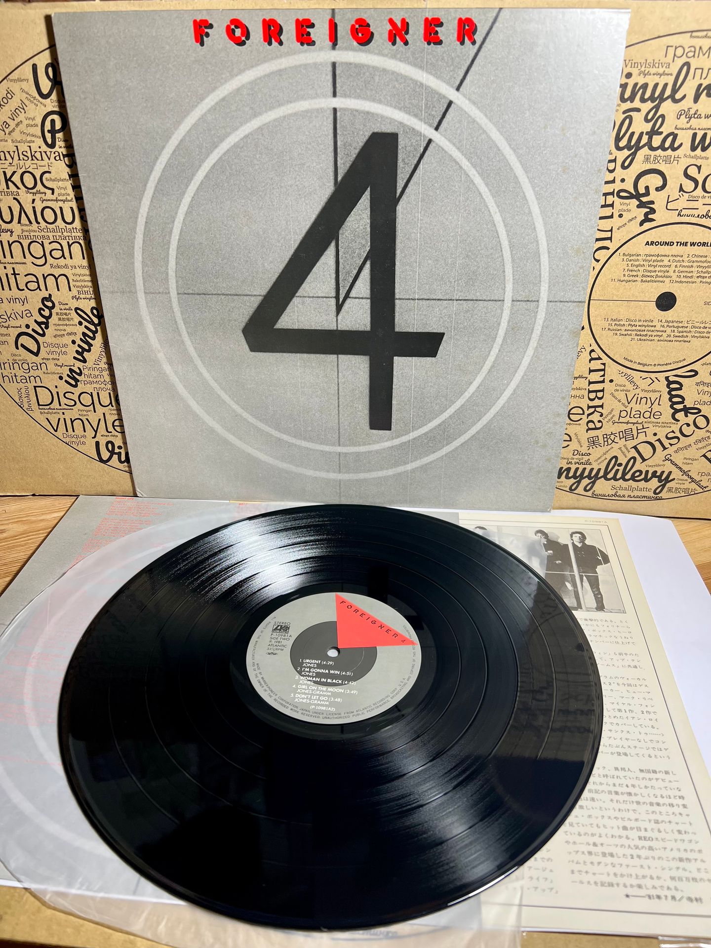 Foreigner - 4 | Atlantic (P-10981A)