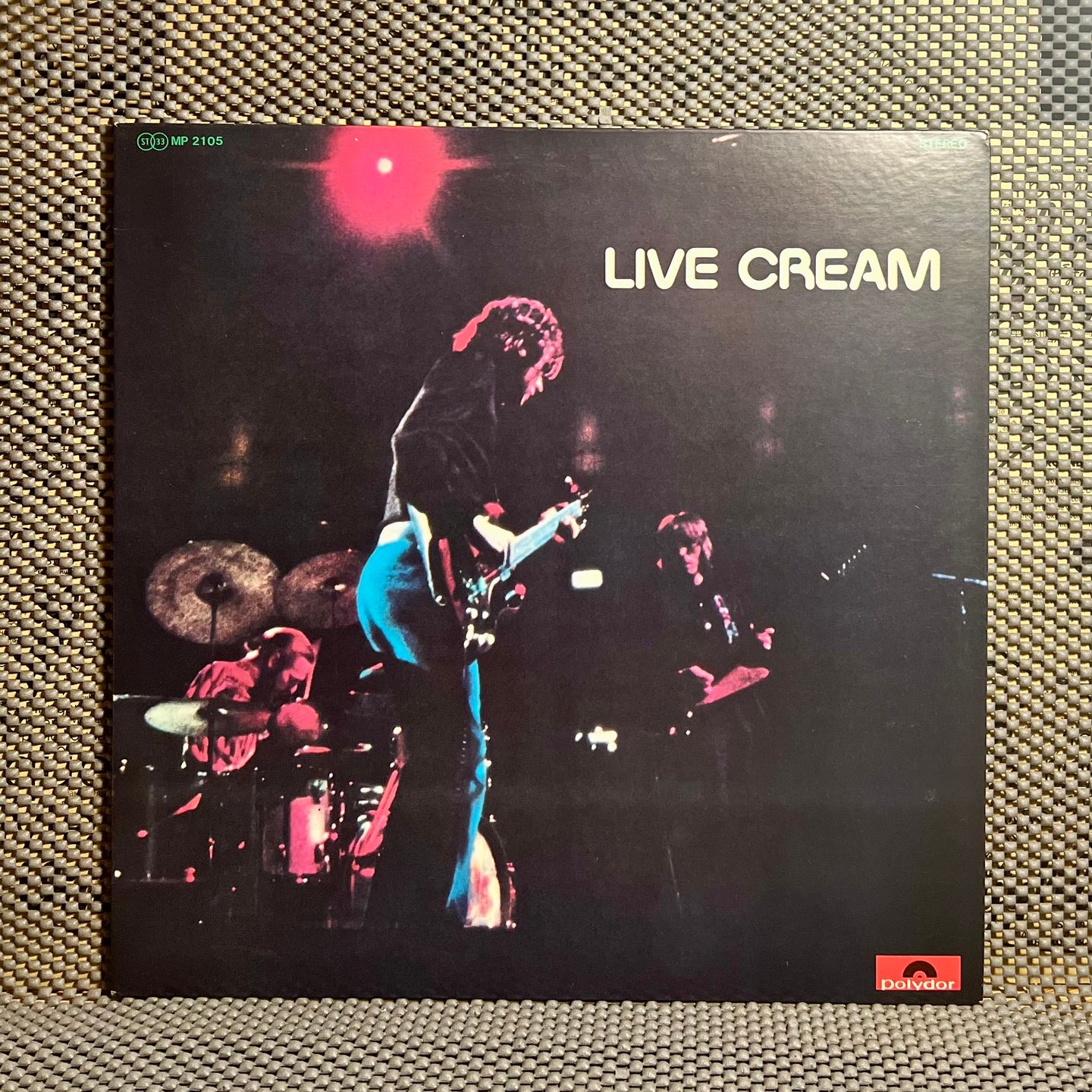 Cream - Live Cream [Vinyl LP - 1st Japan Press - 1970 - Polydor MP 2105 - NM/NM - No obi with insert] Blues Rock | Polydor (MP 2105) - main